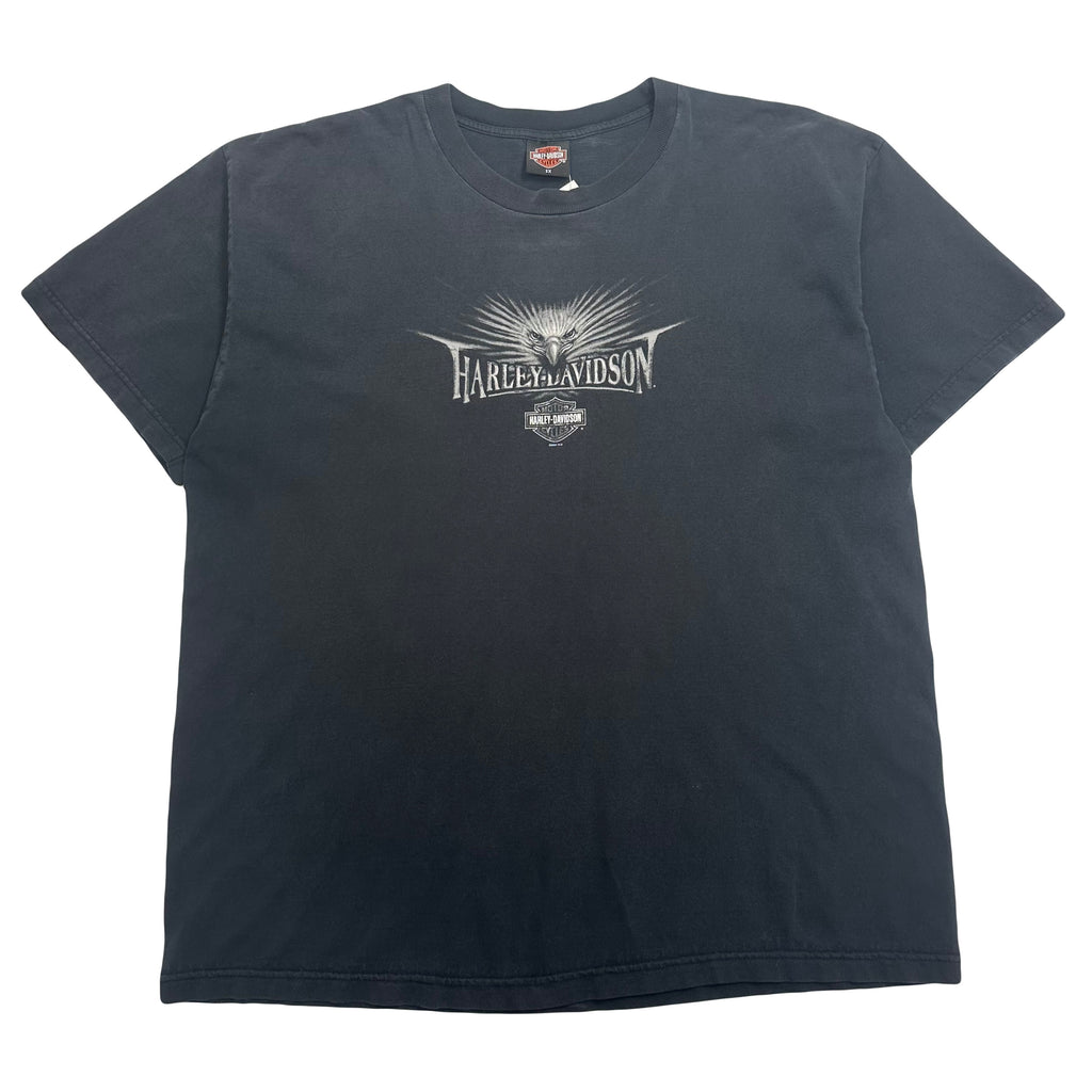 2004 Harley Davidson Medicine Hat Eagle Tee XXL