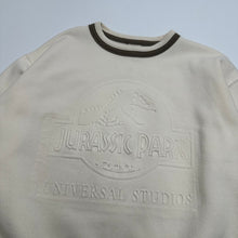 Load image into Gallery viewer, Vintage Universal Studios Jurassic Park Embossed Crewneck S
