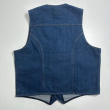 Load image into Gallery viewer, Vintage Wrangler Western Wear Denim Vest M
