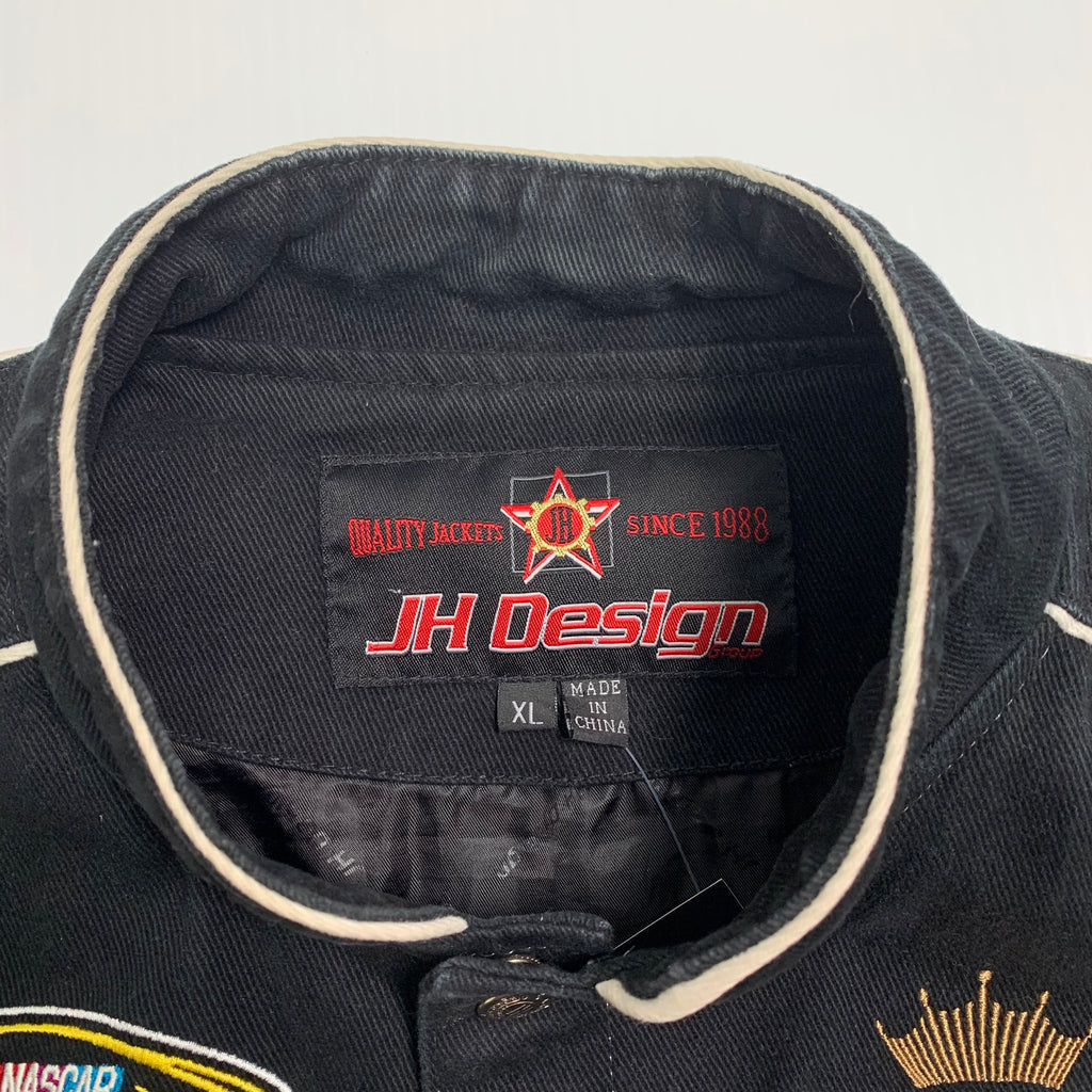 Vintage Jeff Hamilton Budweiser Racing Jacket XL