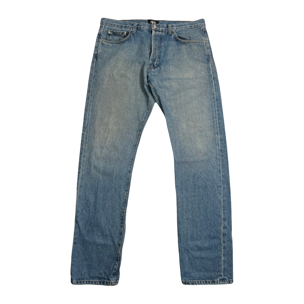 Stussy Faded Medium-Wash Jeans 35