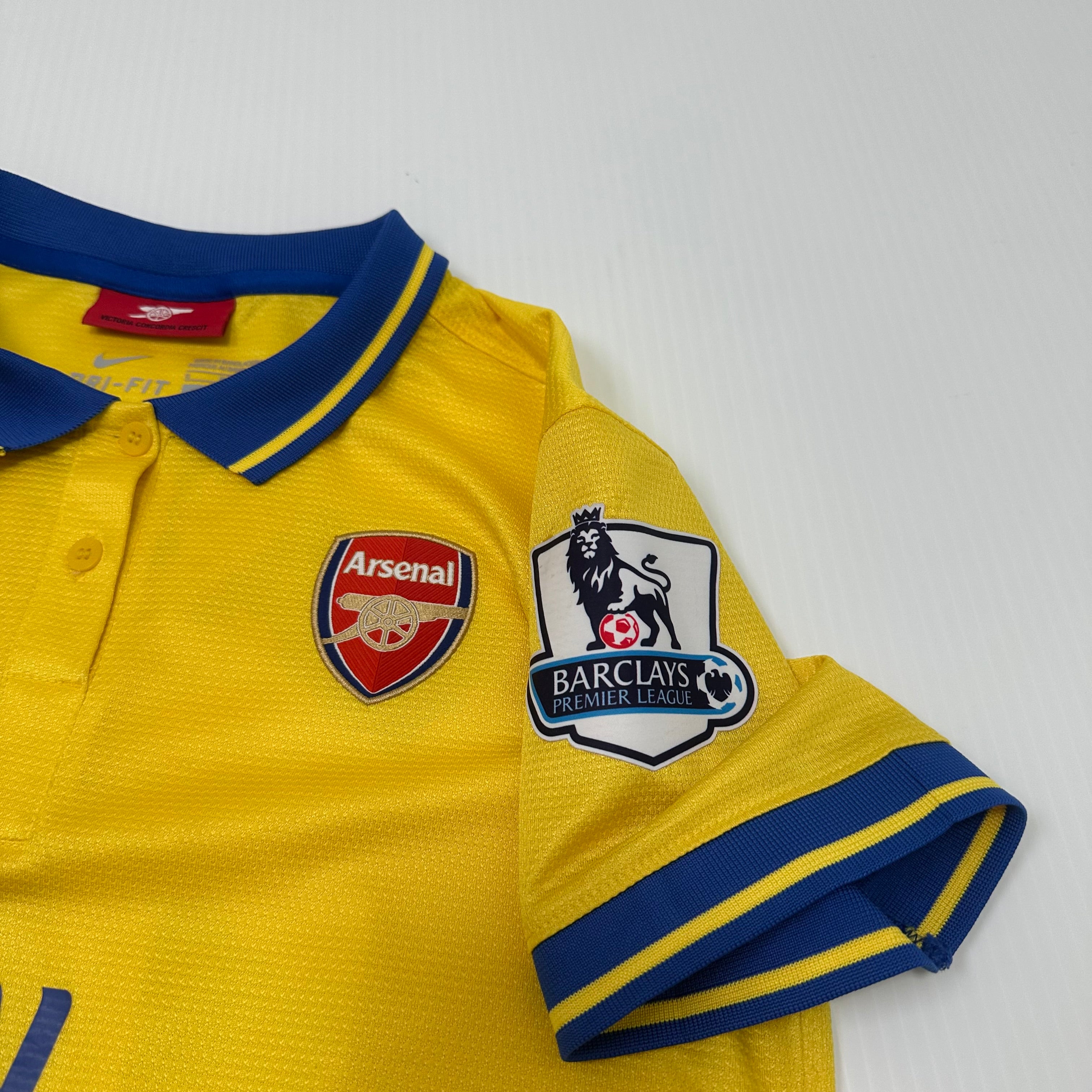 2013-14 Nike Arsenal FC Ramsey #16 Away Kit S