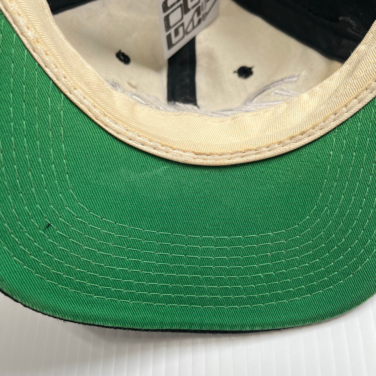 Vintage Los Angeles Raiders Cityless Script Snapback Hat