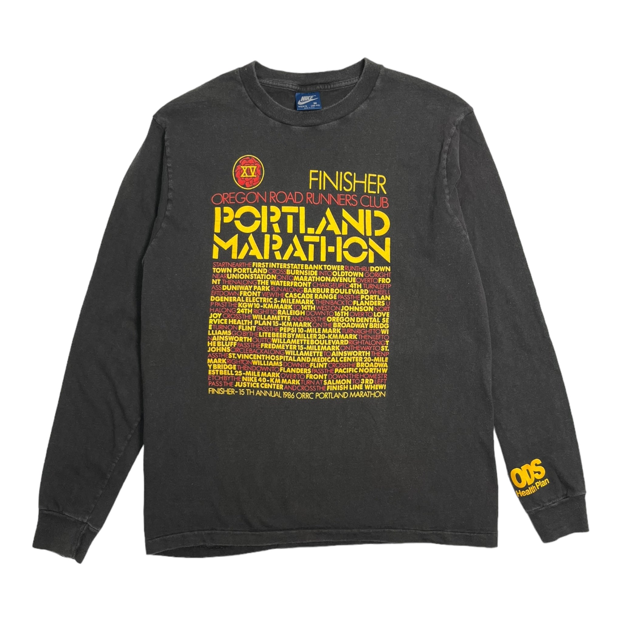 80s Nike Portland Marathon LS M