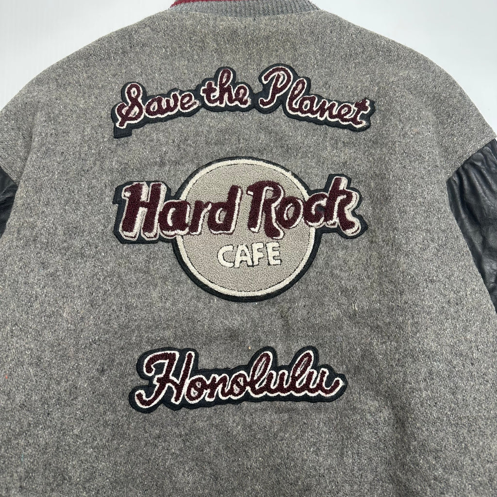 Vintage Hard Rock Cafe Honolulu Varsity Jacket S
