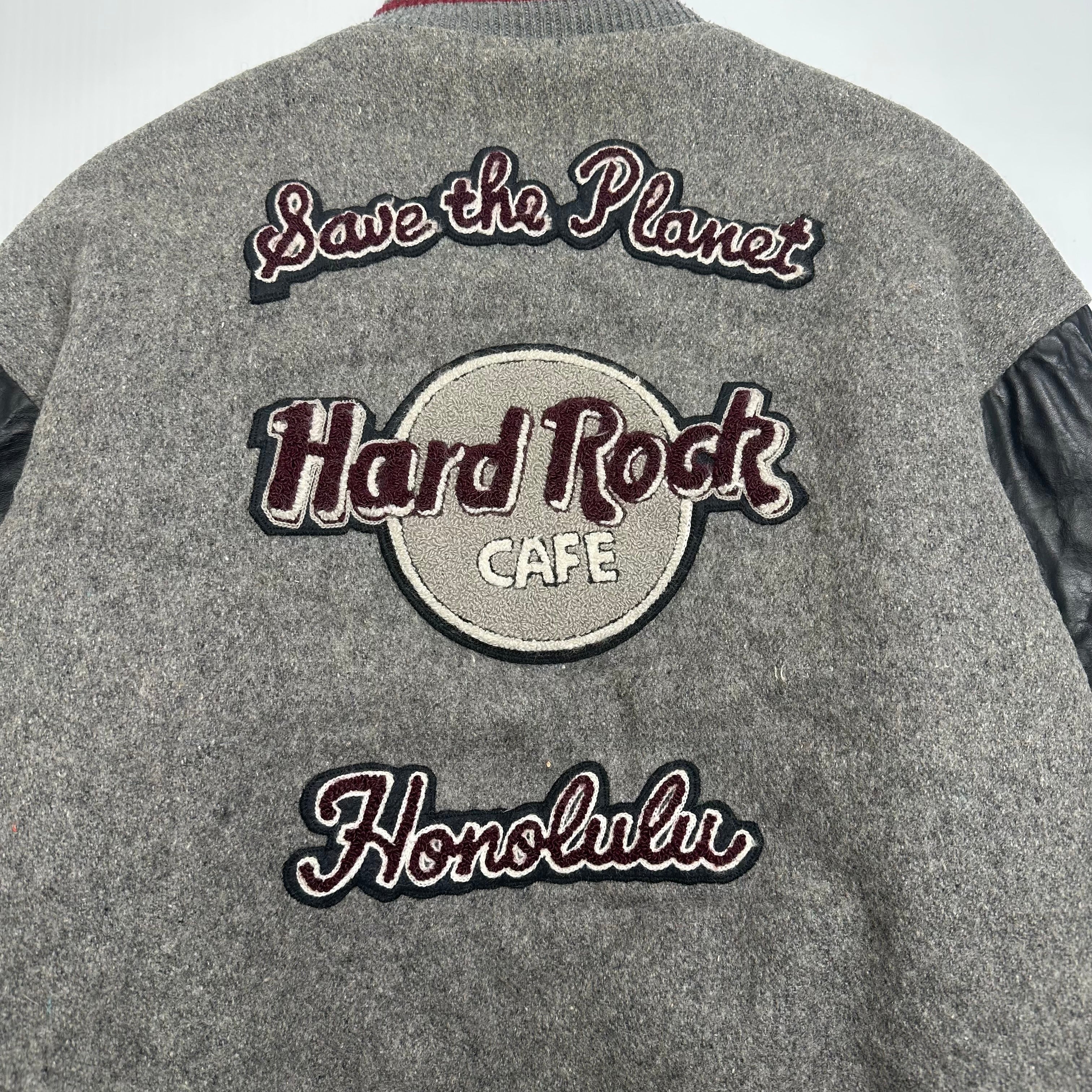Vintage Hard Rock Cafe Honolulu Varsity Jacket S