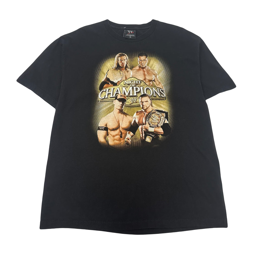 2008 WWE Night OF Champions Wrestling Tee XL