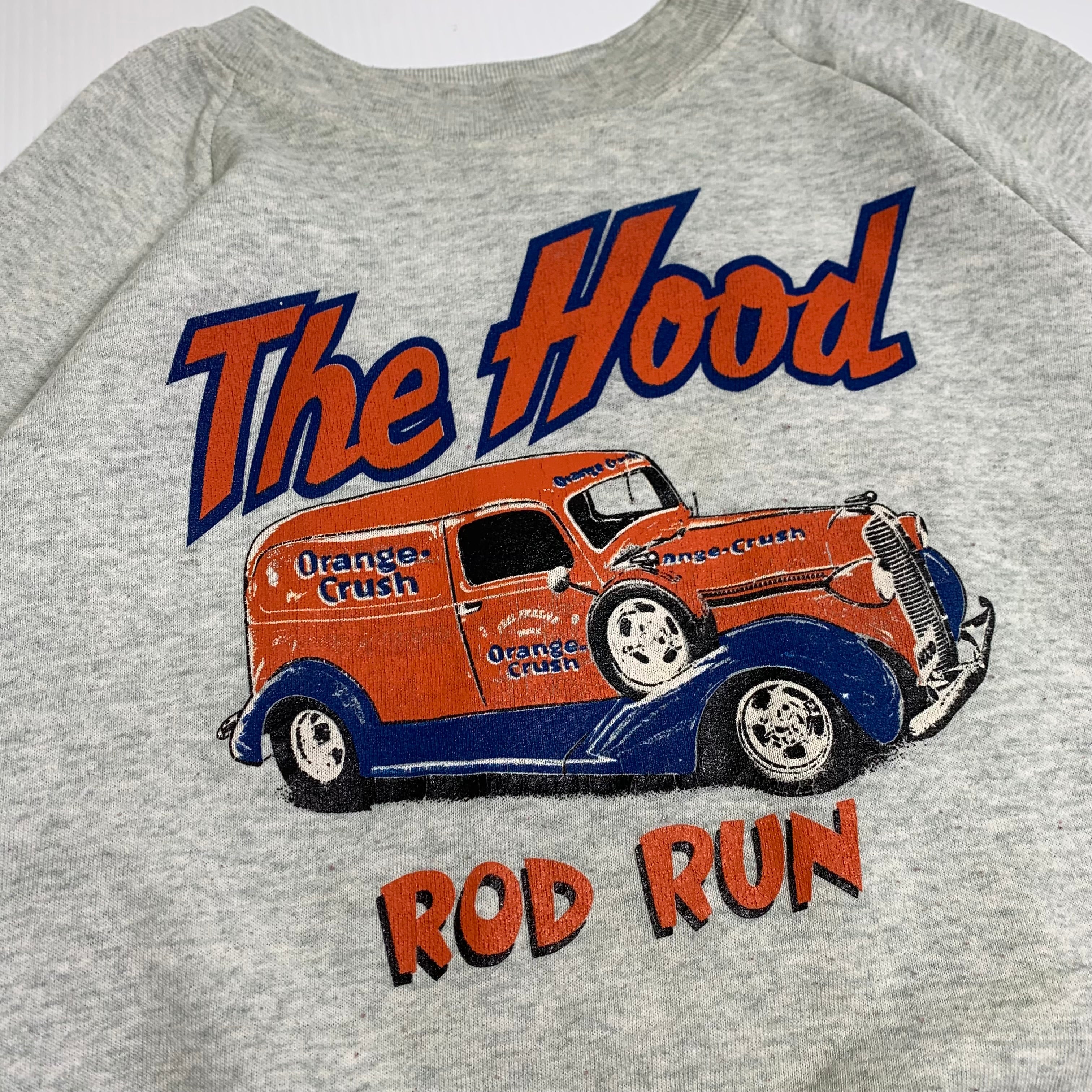 Vintage The Hood Rod Run Racing Crewneck XL
