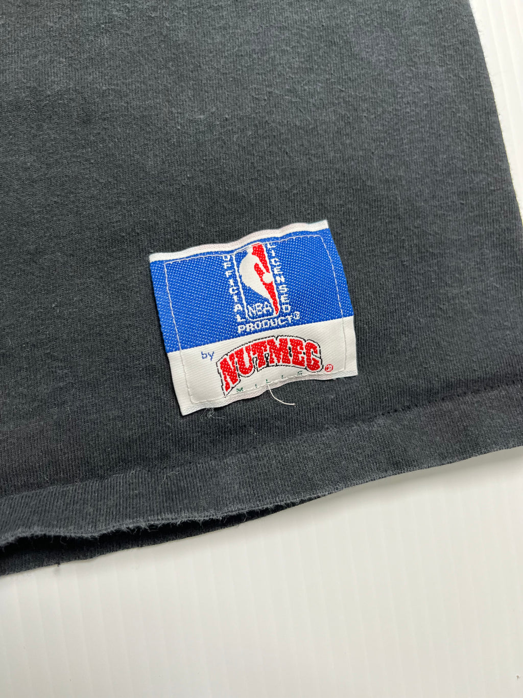 90s Nutmeg Michael Jordan Chicago Bulls Stats Tee Youth L