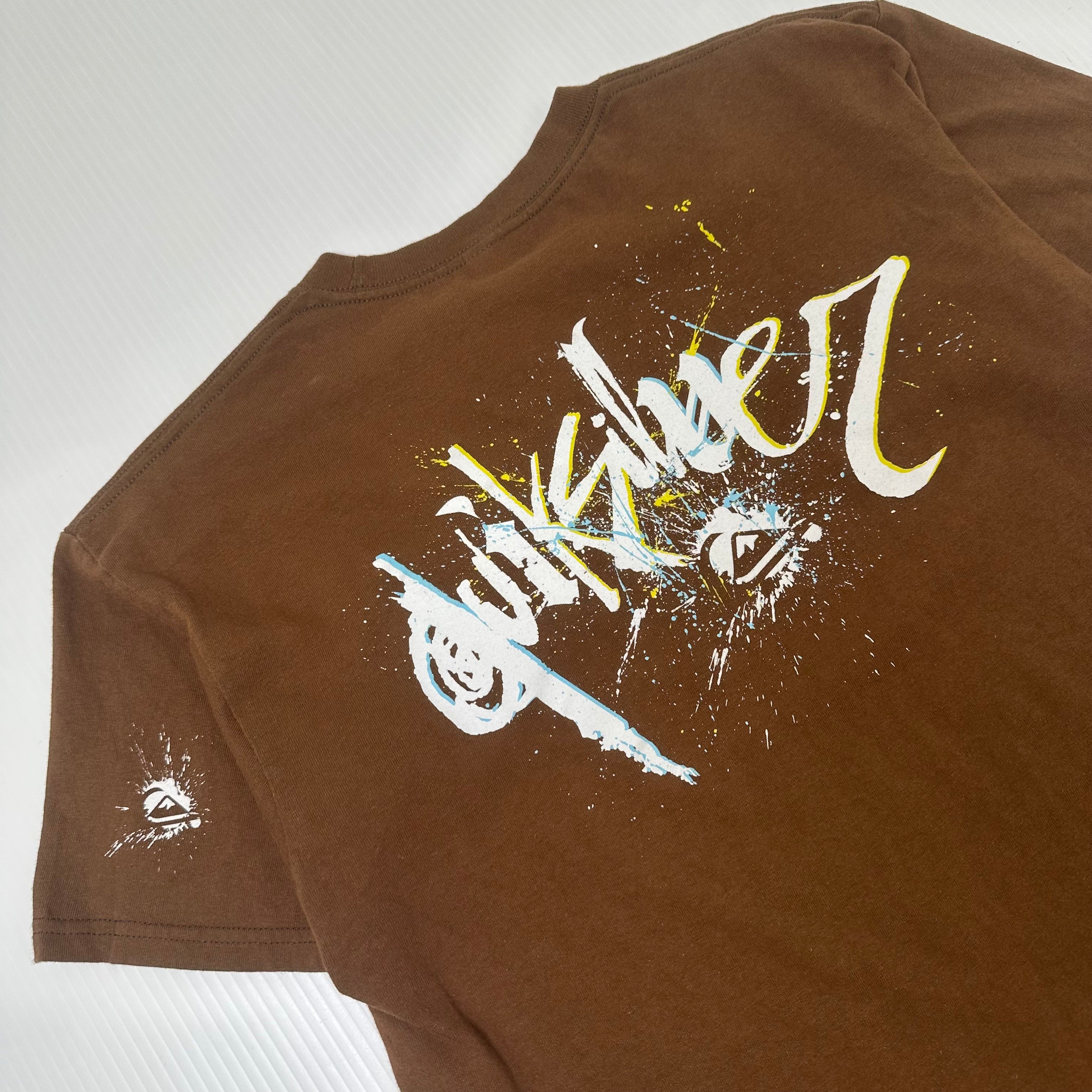 Y2K Quiksilver Surfwear Graphic Tee M