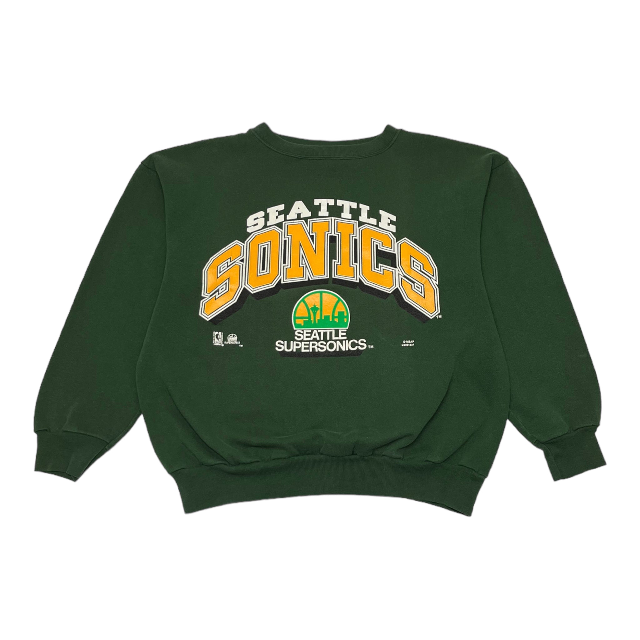 90's Seattle Sonics Crewneck YXL