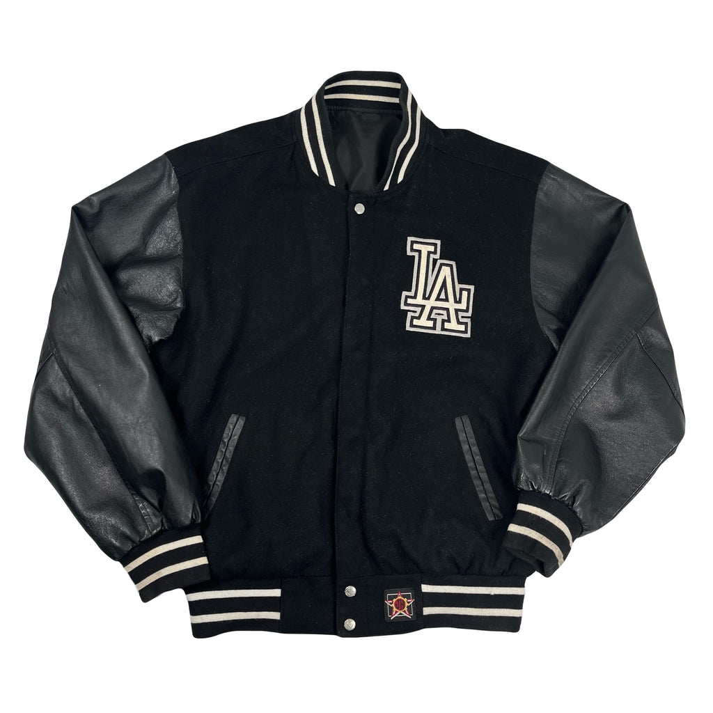 Jeff Hamilton LA Dodgers Reversible Varsity Jacket M