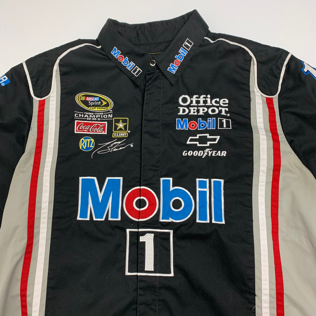 Mobil 1 NASCAR Button-up XL