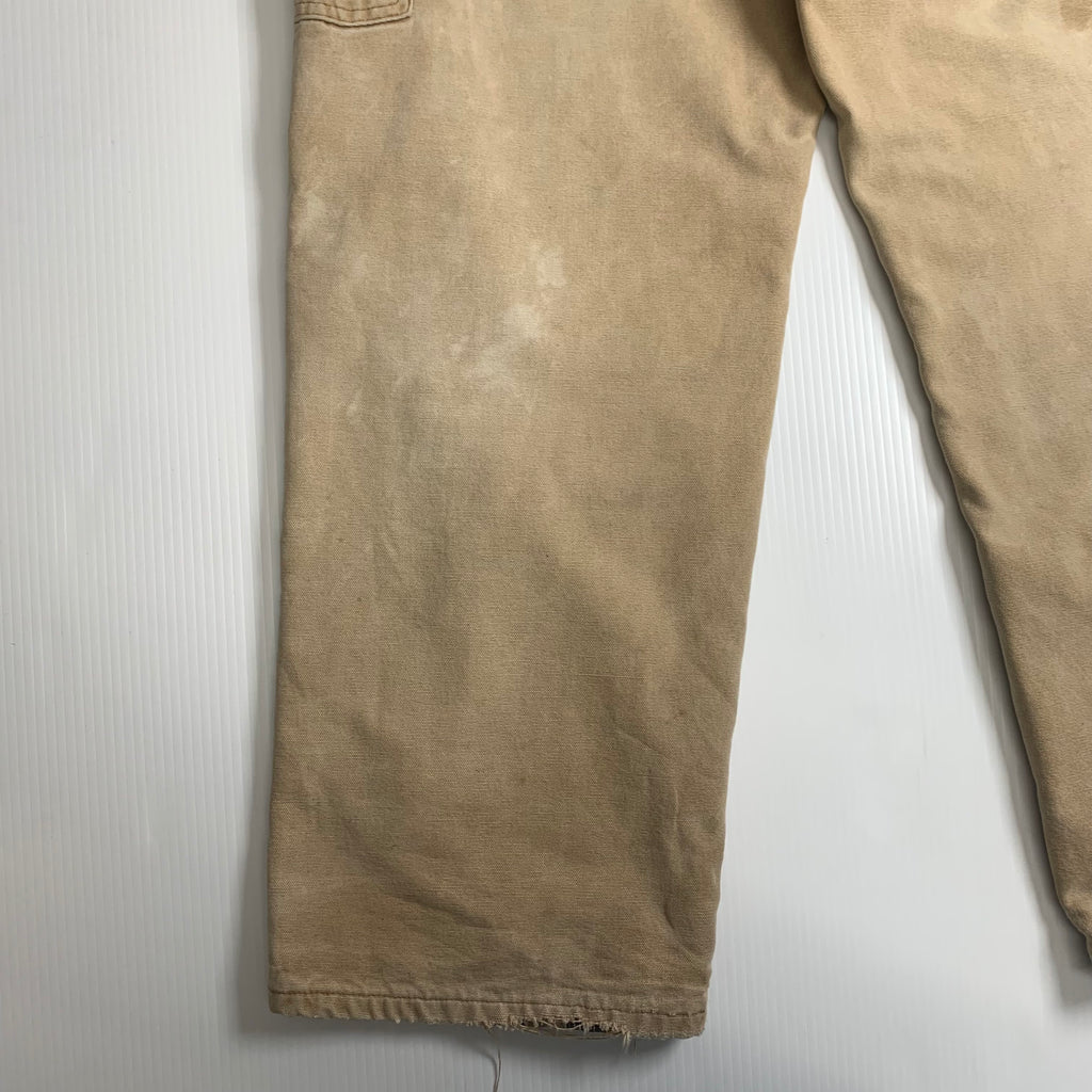 Vintage Carhartt Blanket Lined Faded Carpenter Pants 38