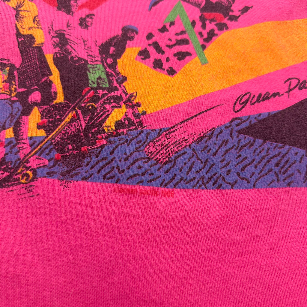 Vintage Ocean Pacific Skateboard Graphic Tee L