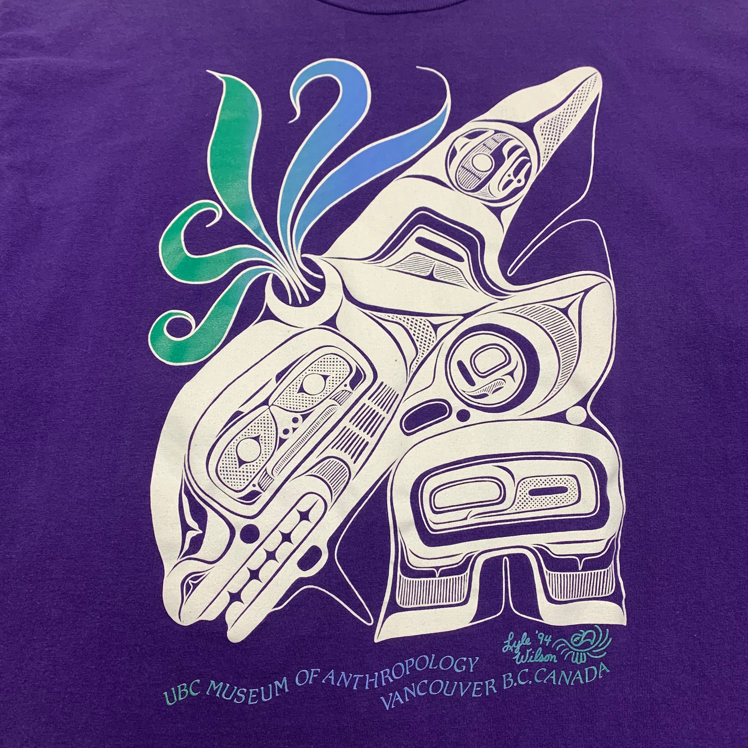 90s UBC Of Anthropology Tee L