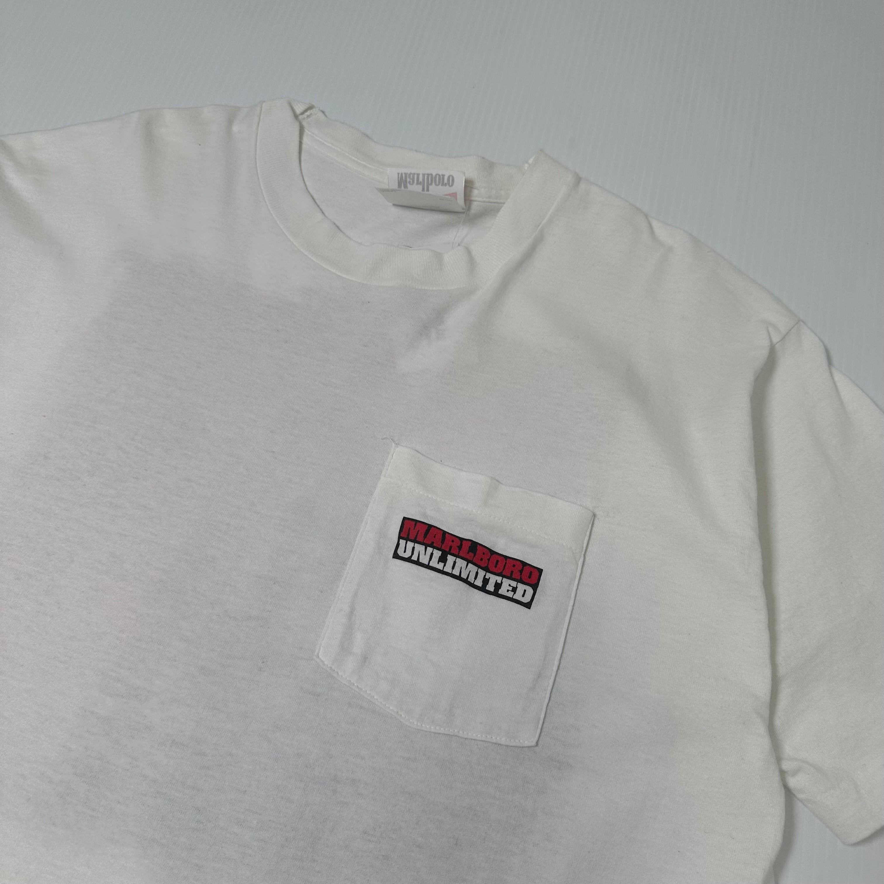 Vintage Marlboro Unlimited Map Graphic Tee XL