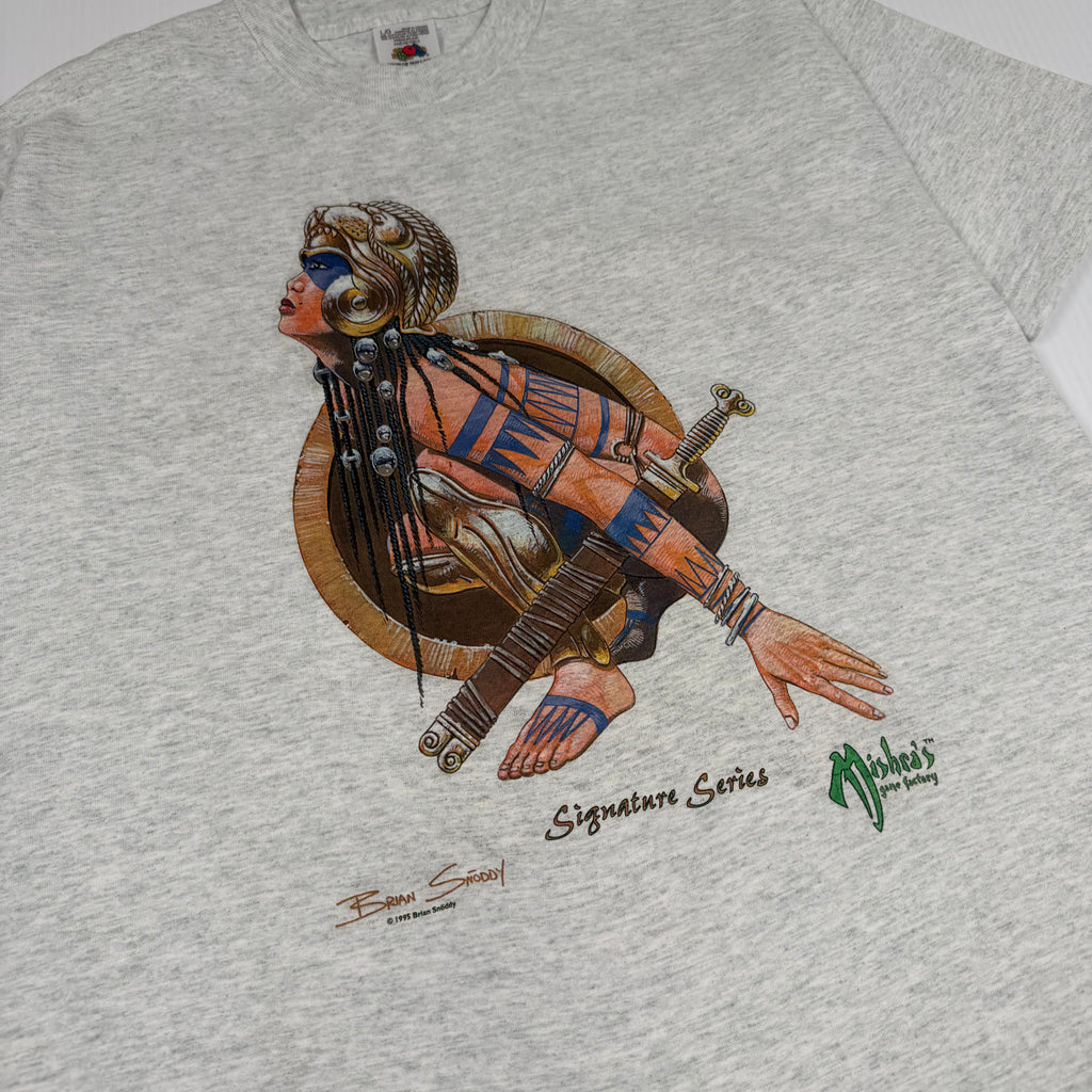 1995 Brian Snoddy Mishra's Signature Series MTG Art Tee L