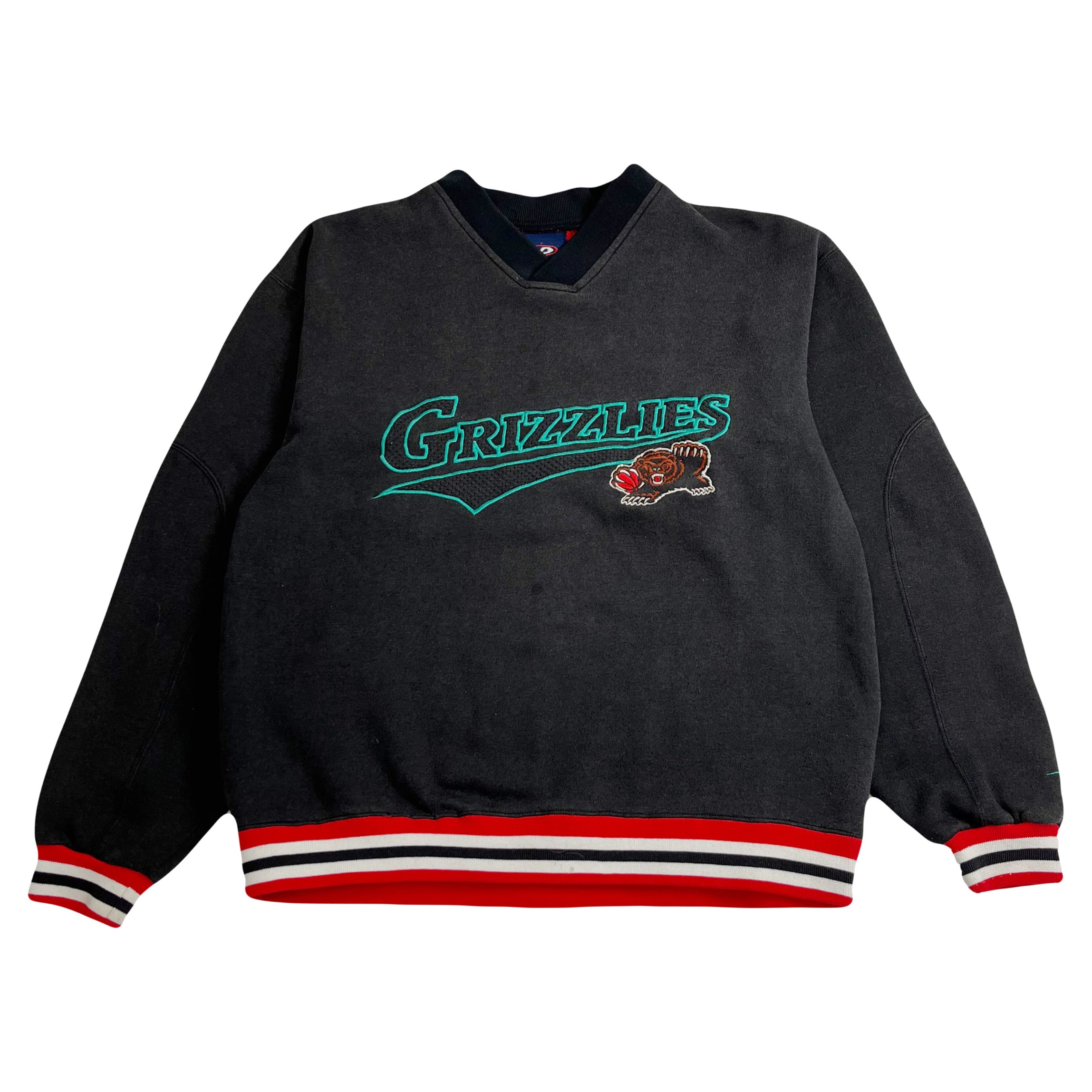 Vintage Pro Player Vancouver Grizzlies Script Crewneck L
