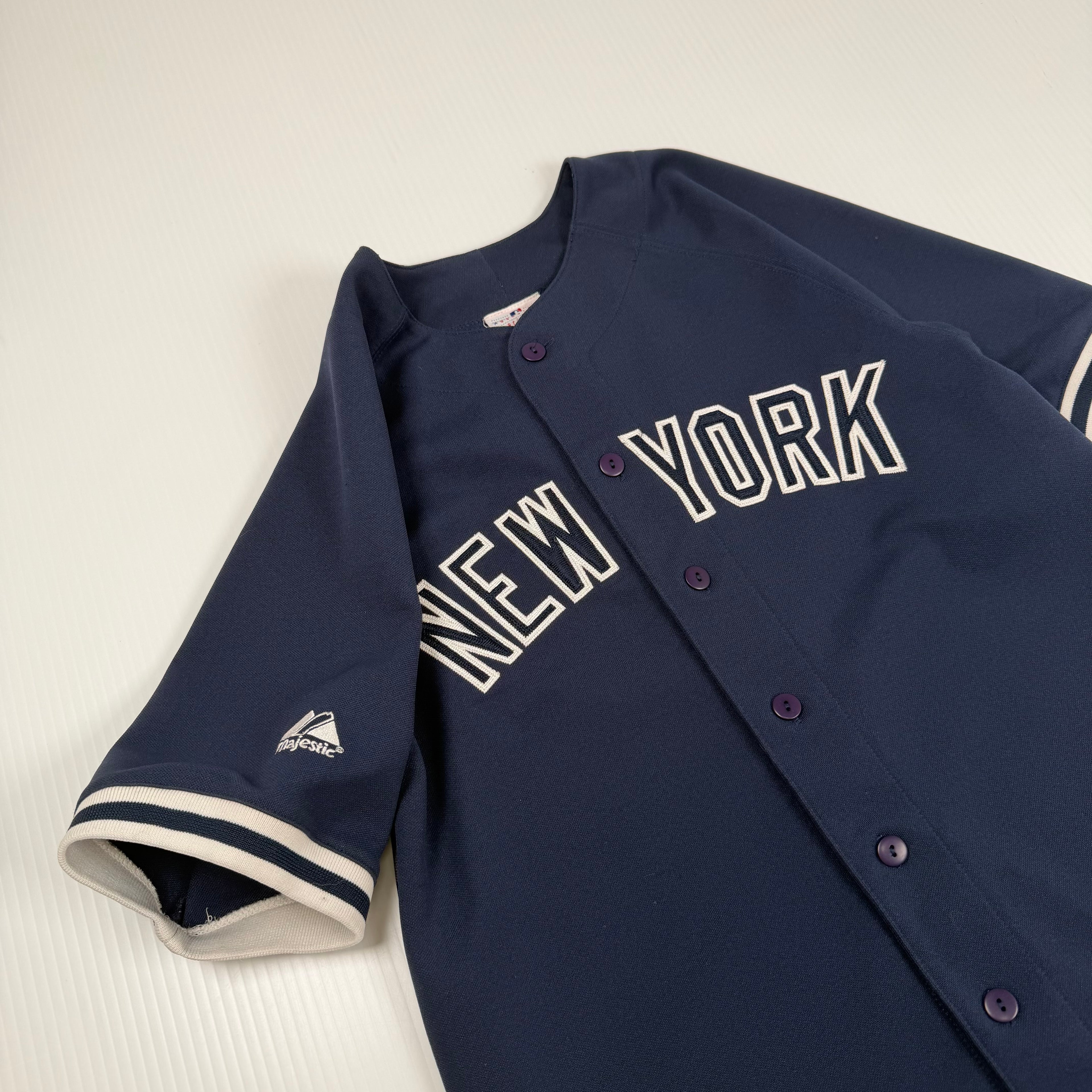 Vintage Majestic New York Yankees Derek Jeter Jersey Youth L