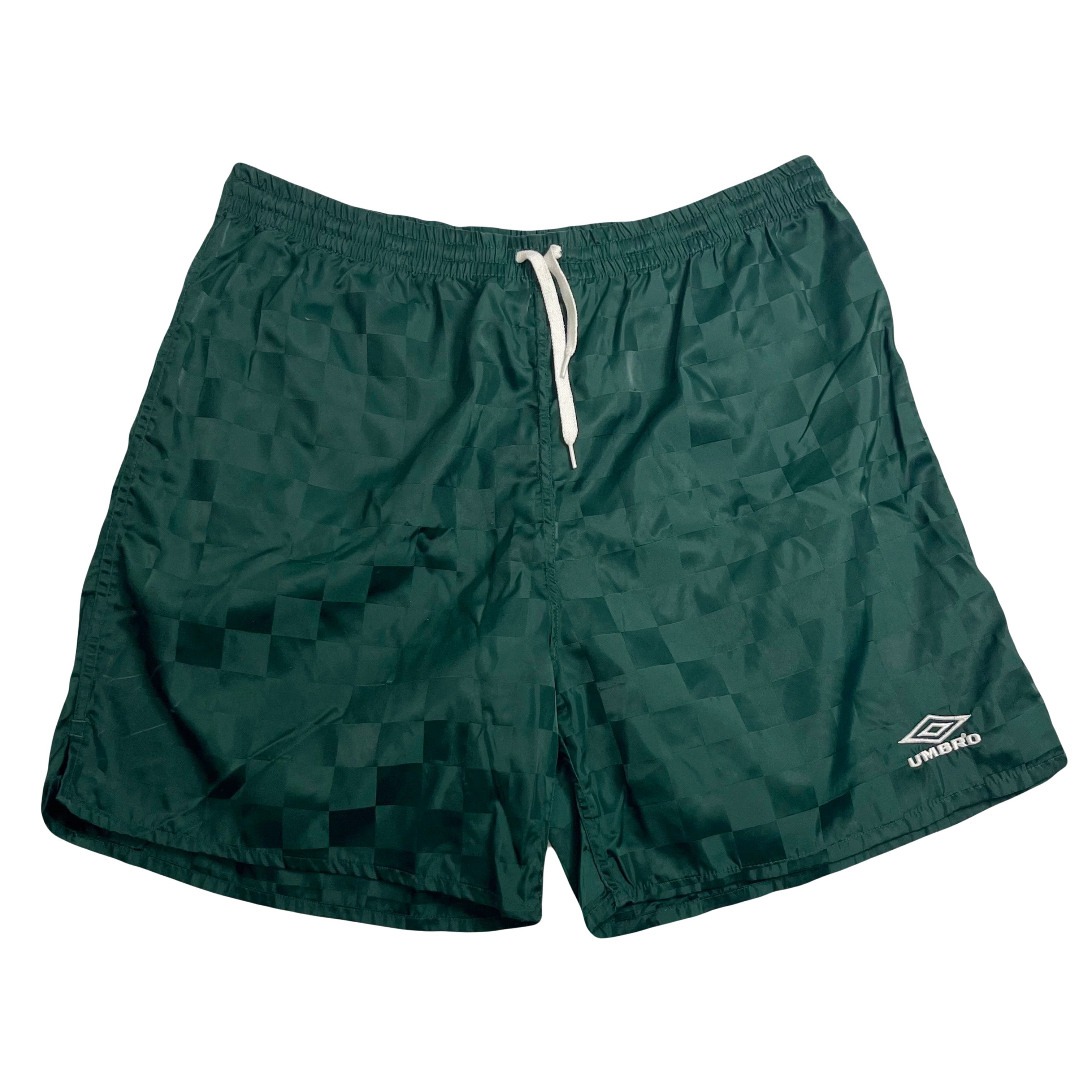 Vintage Umbro Checkered Light Shorts L