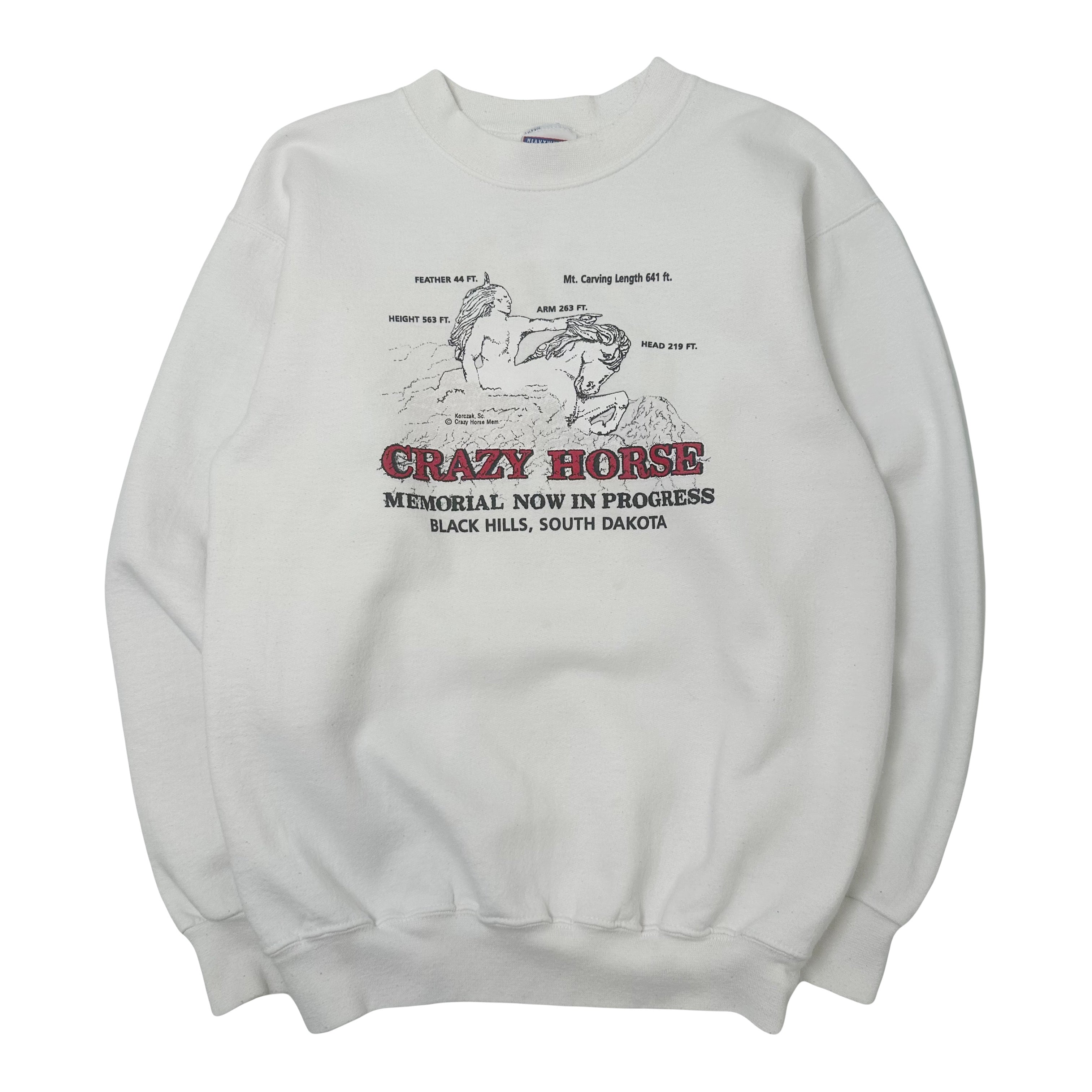 Vintage Crazy Horse Dakota Crewneck M