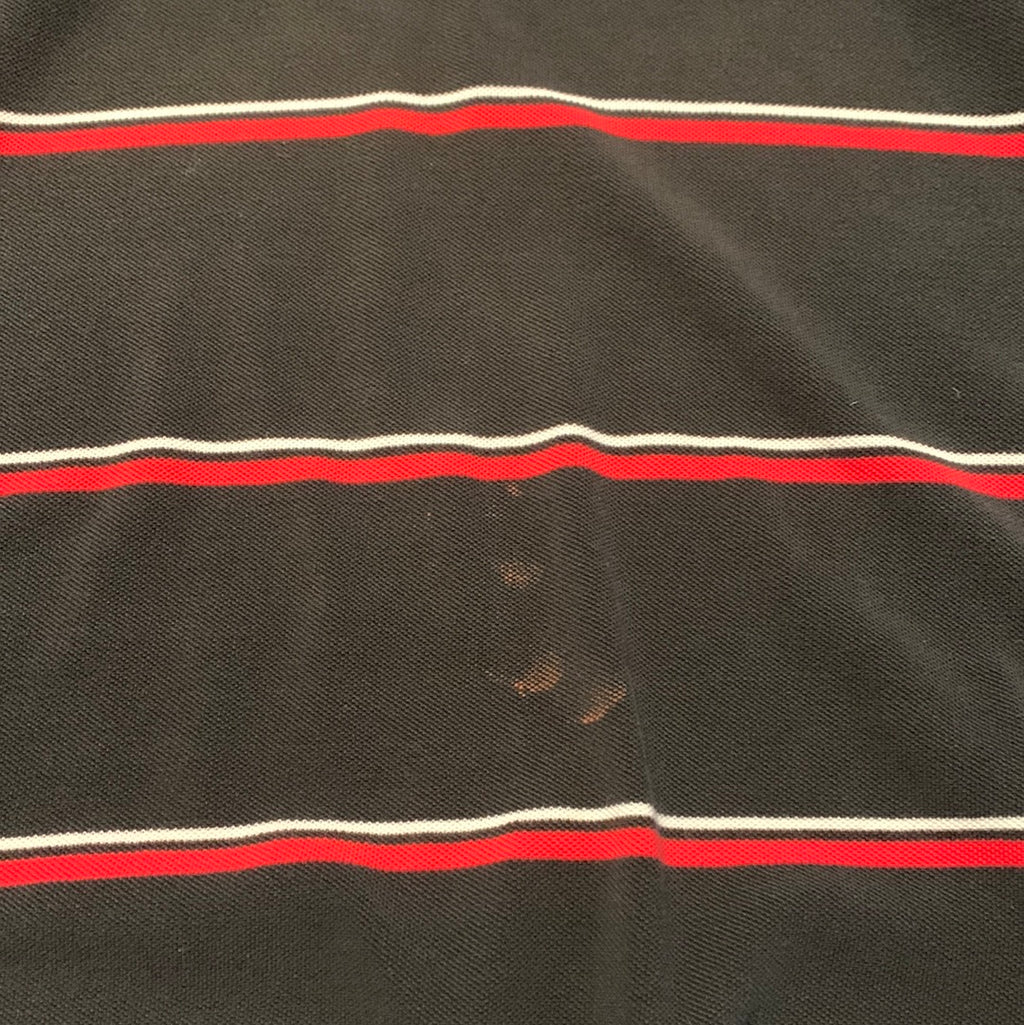 Vintage Stripped Reebok Wales Polo L