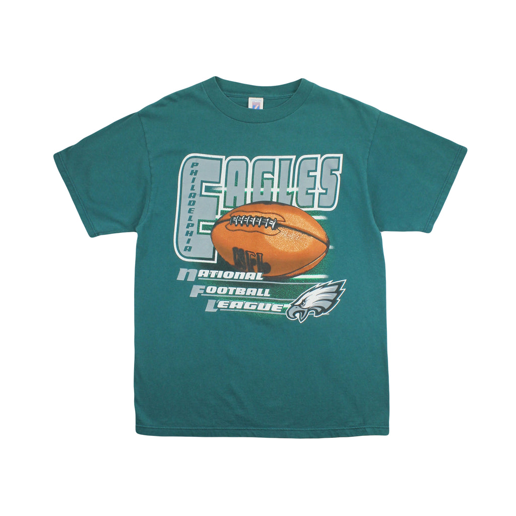 Vintage Logo 7 Philadelphia Eagles Graphic Tee L
