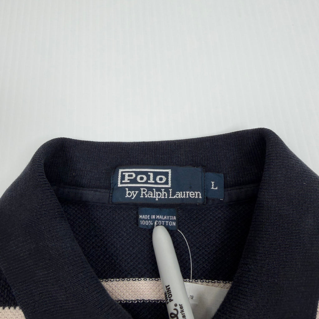 Vintage Polo Ralph Lauren Striped Polo Shirt L