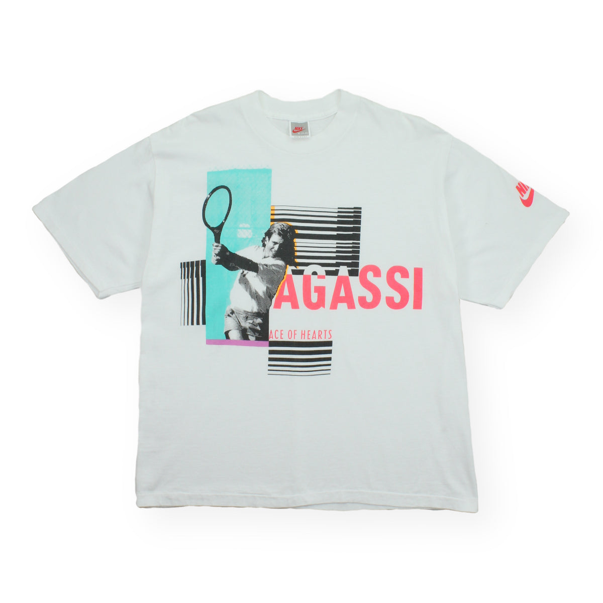 Vintage Nike Tennis Andre Agassi Tee M