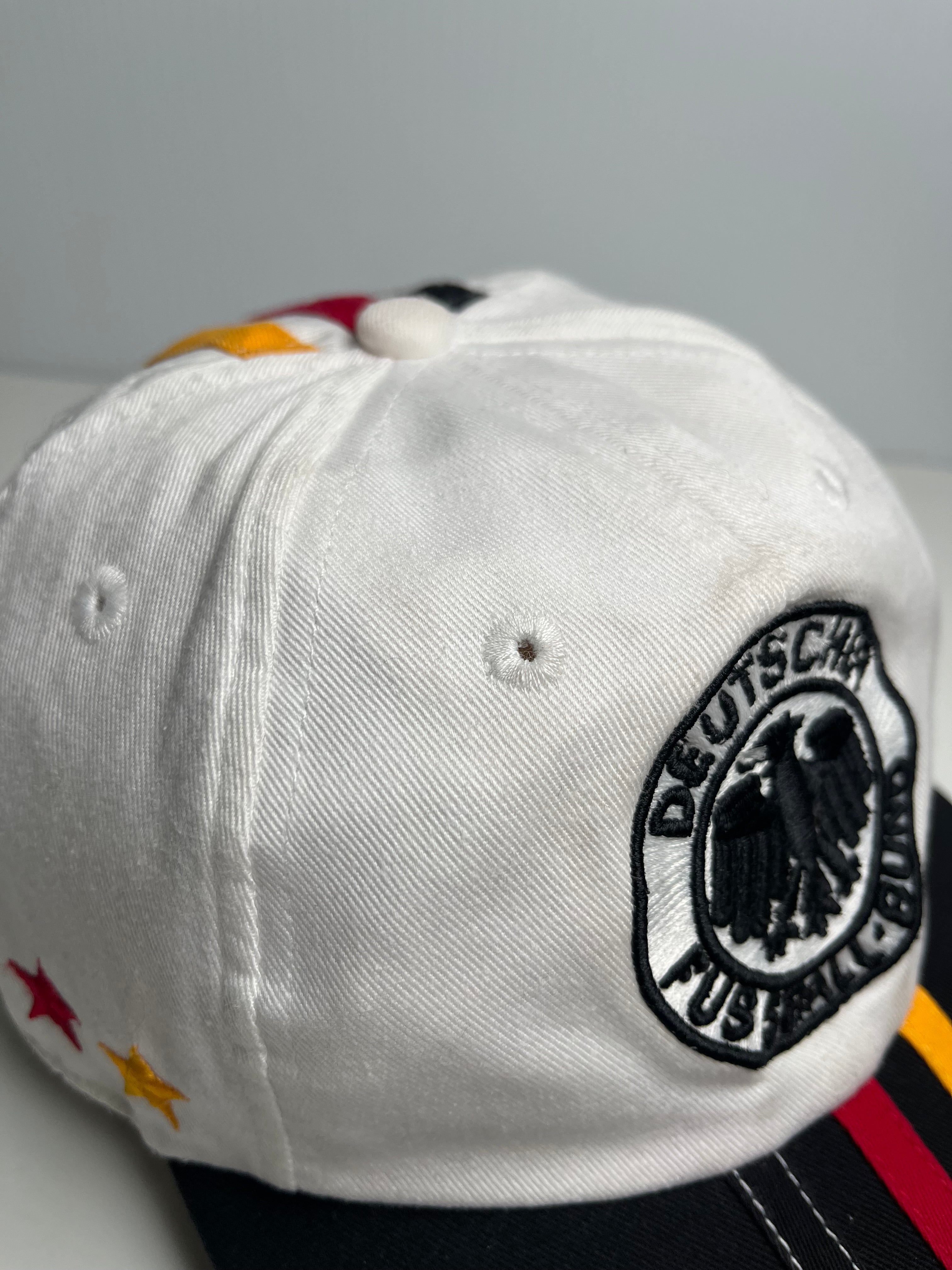 Vintage Adidas Germany Soccer Snapback Hat Youth