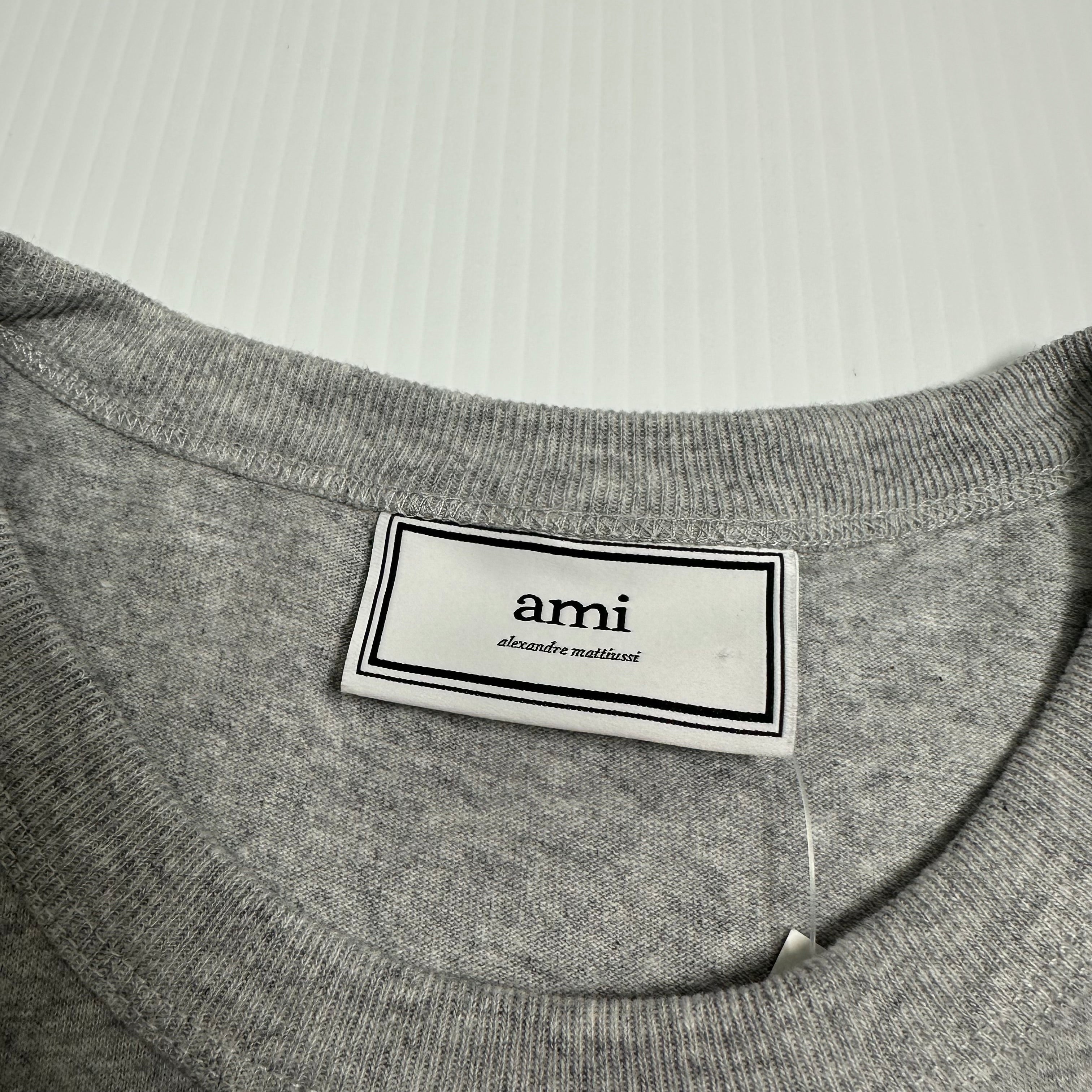 Ami Paris Text Spellout Tee M