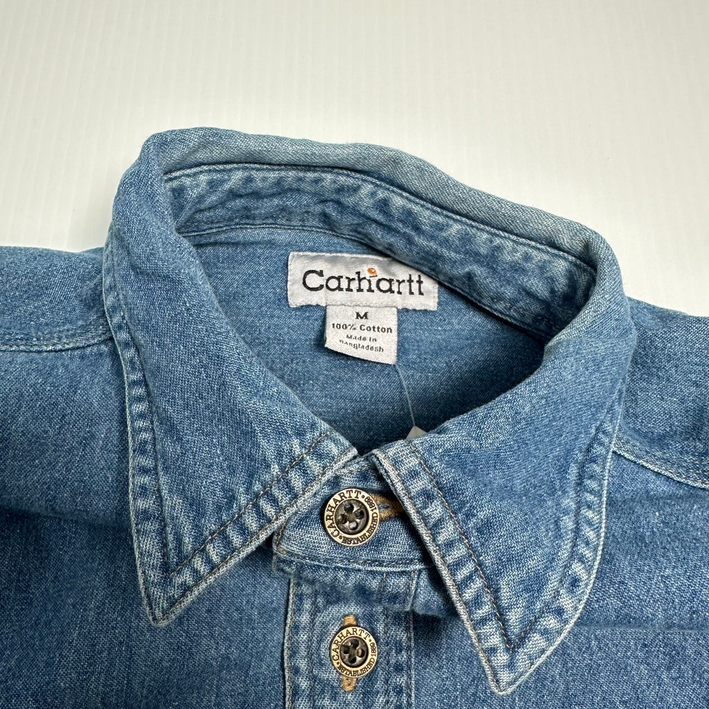 Carhartt Denim Button-Up Shirt M