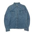 Vintage Polo Ralph Lauren Cropped Denim Button Up M