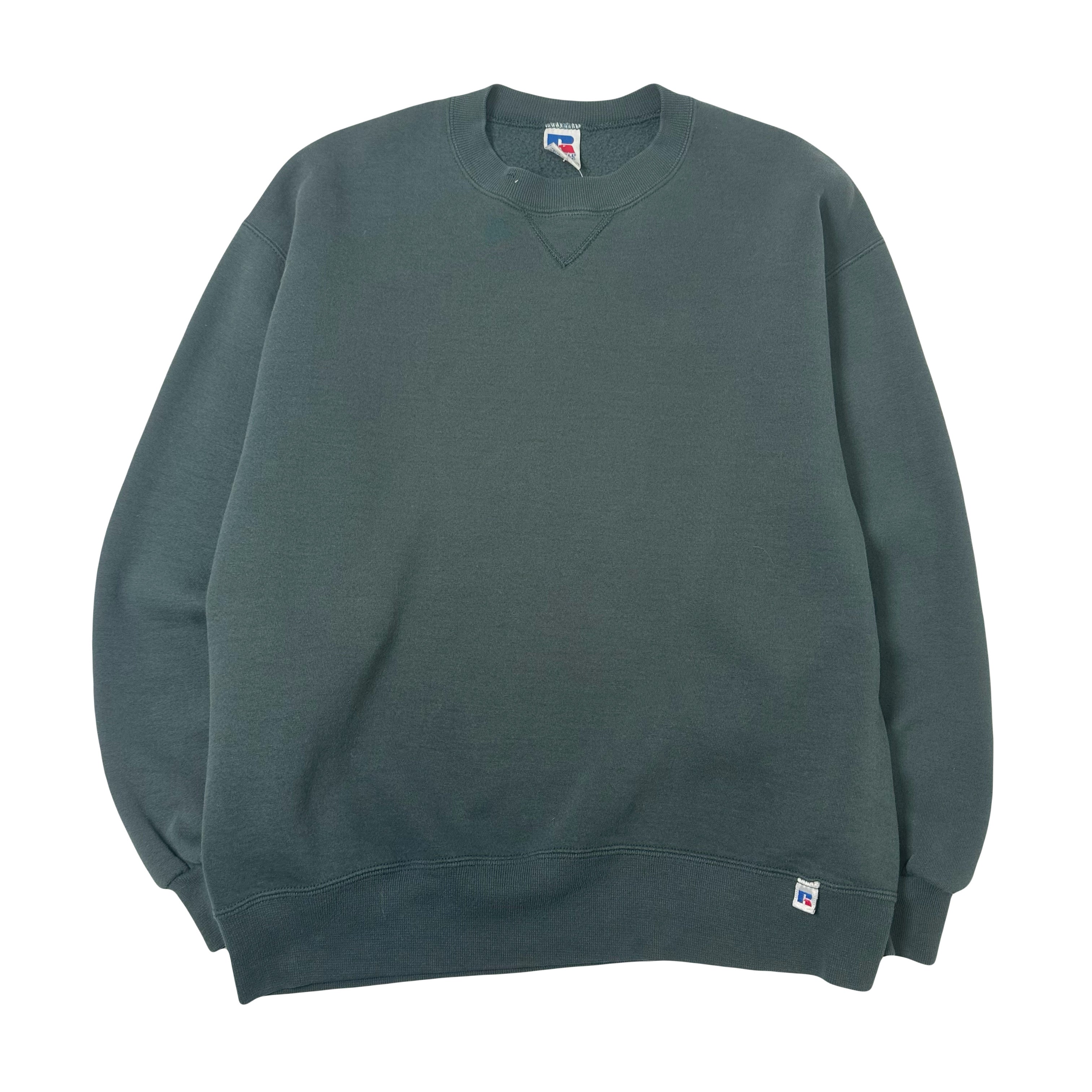 Vintage Russell Athletic Blank Crewneck L