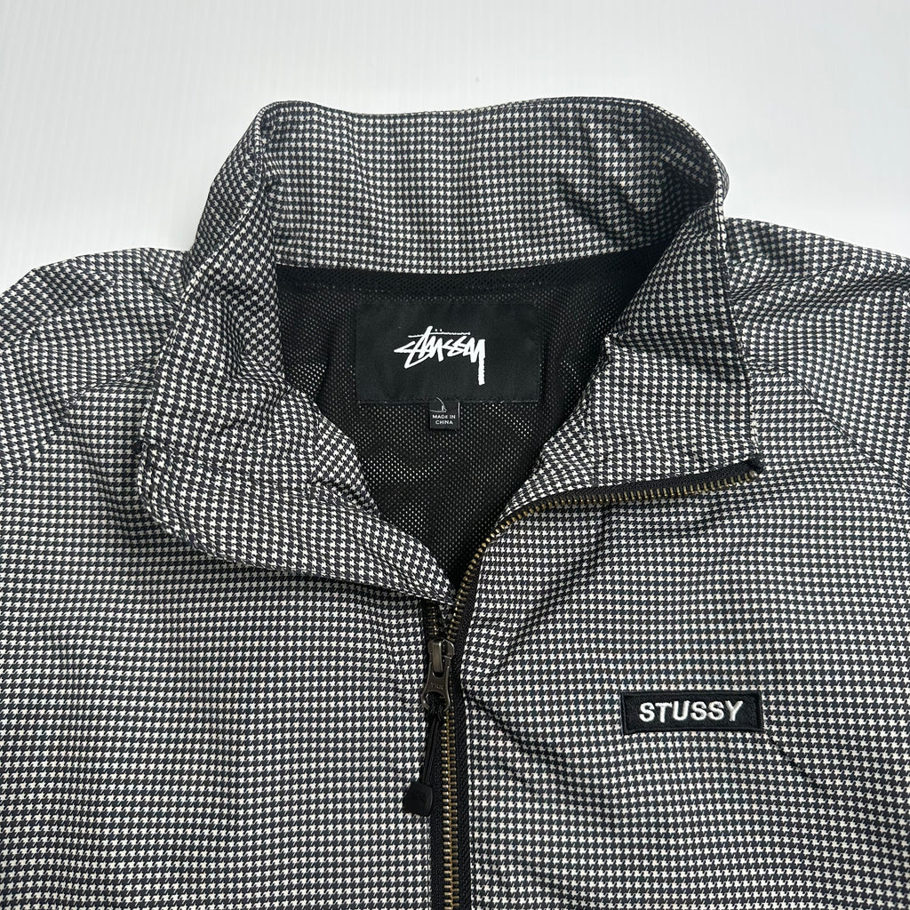 Stüssy Houndstooth Windbreaker Jacket L