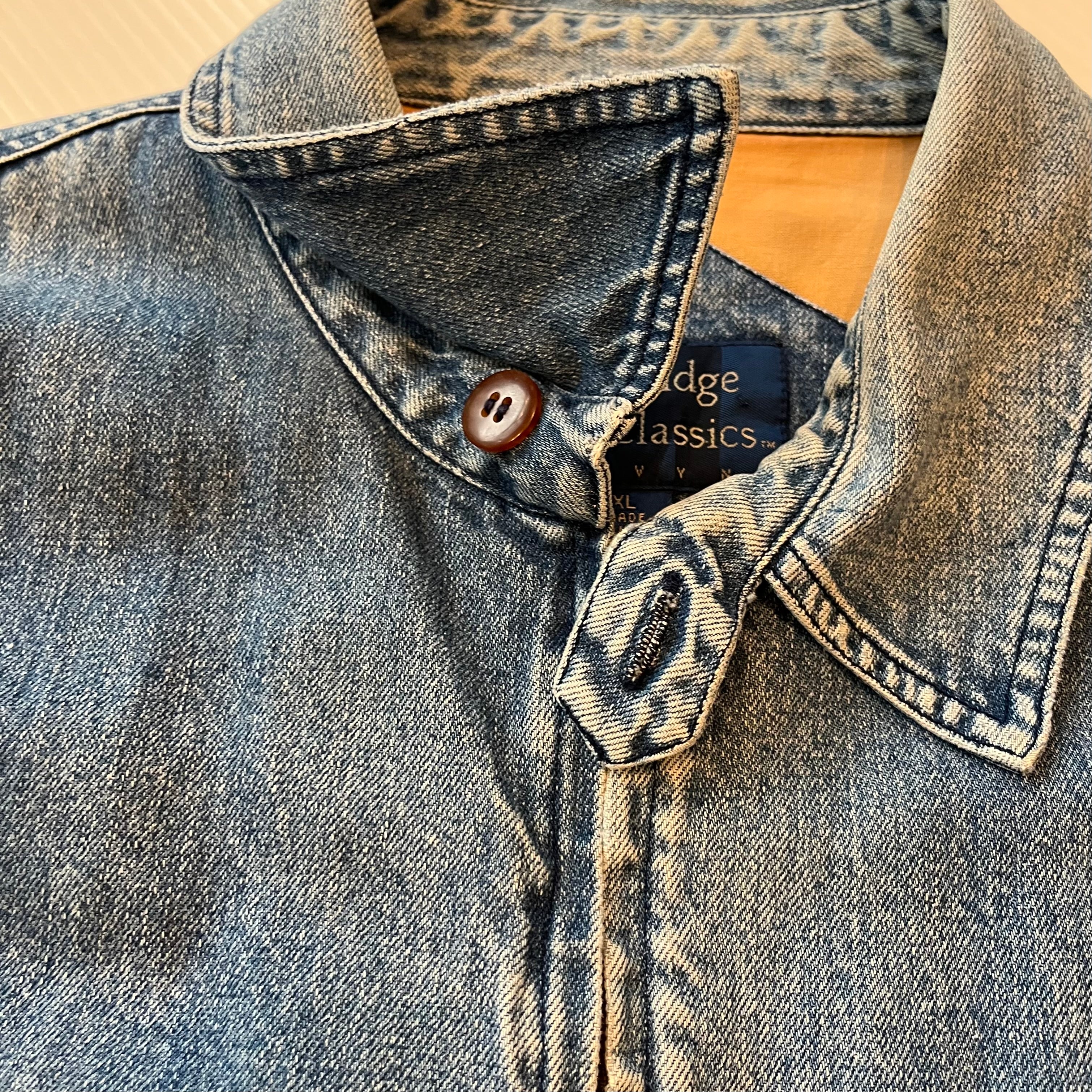 Vintage Cambridge Classics Full Zip Denim Jacket XL