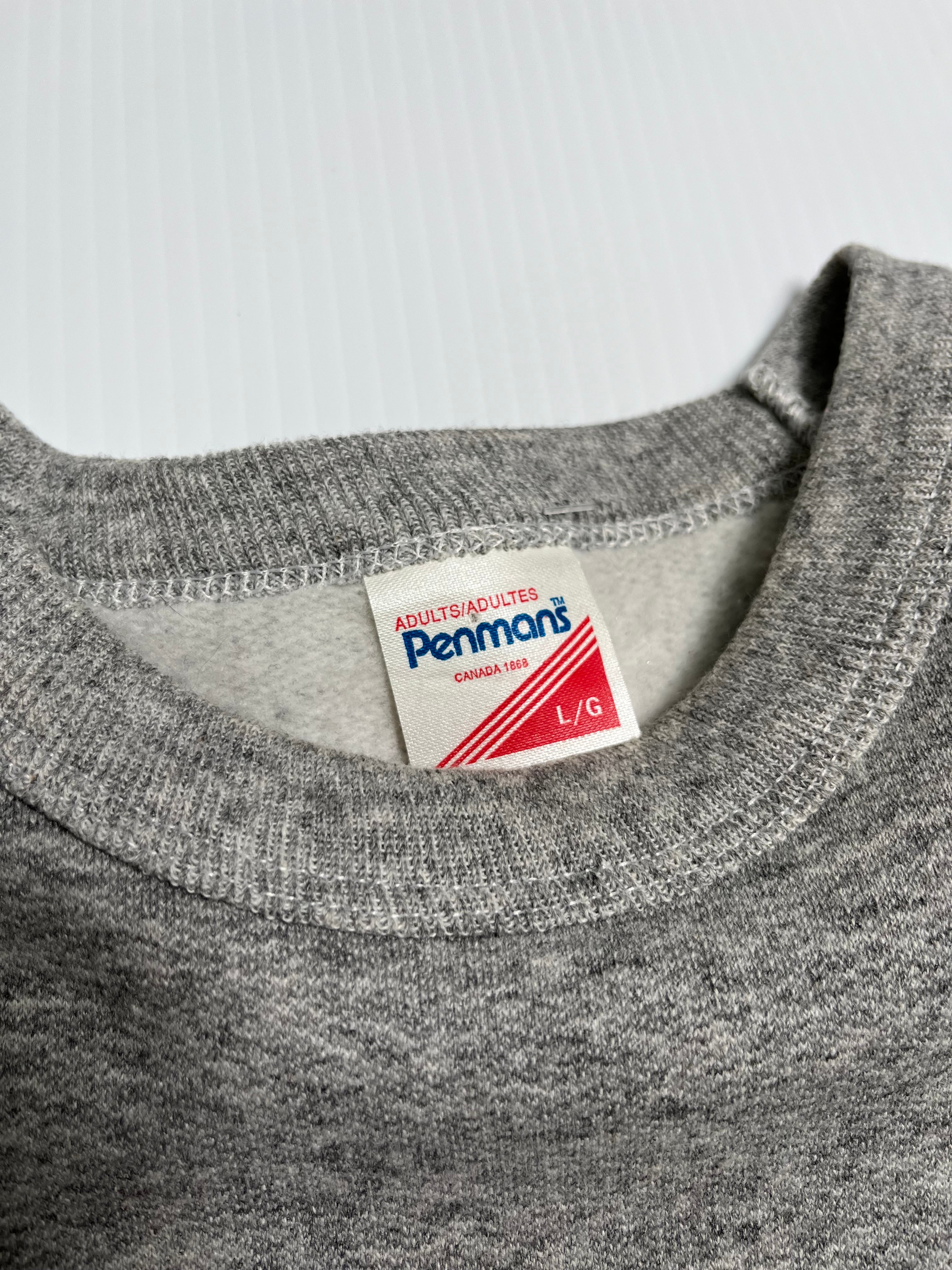 Vintage Be Kind To Animals Kamloops BC Crewneck L