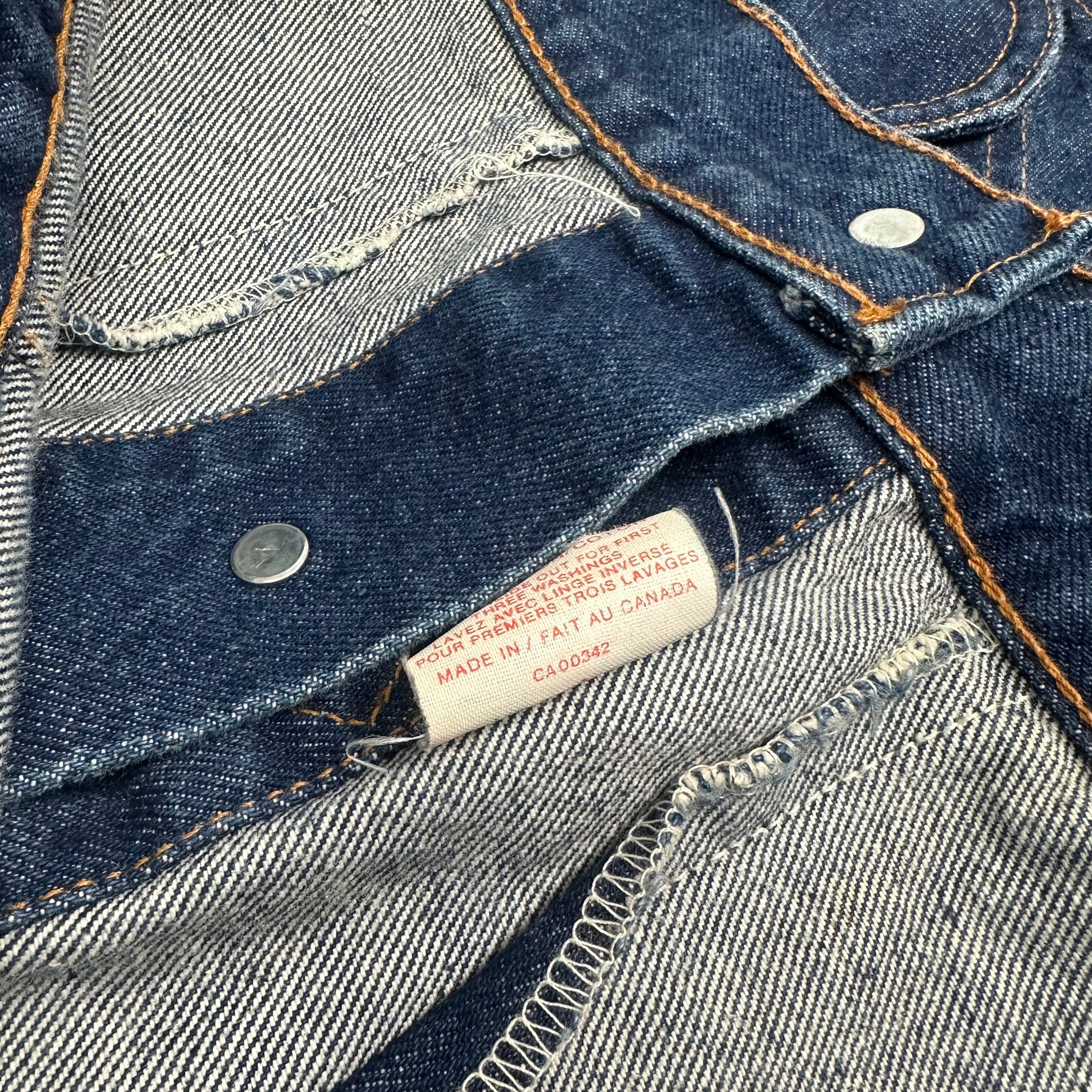 Vintage GWG Dark Wash Denim Jacket XL