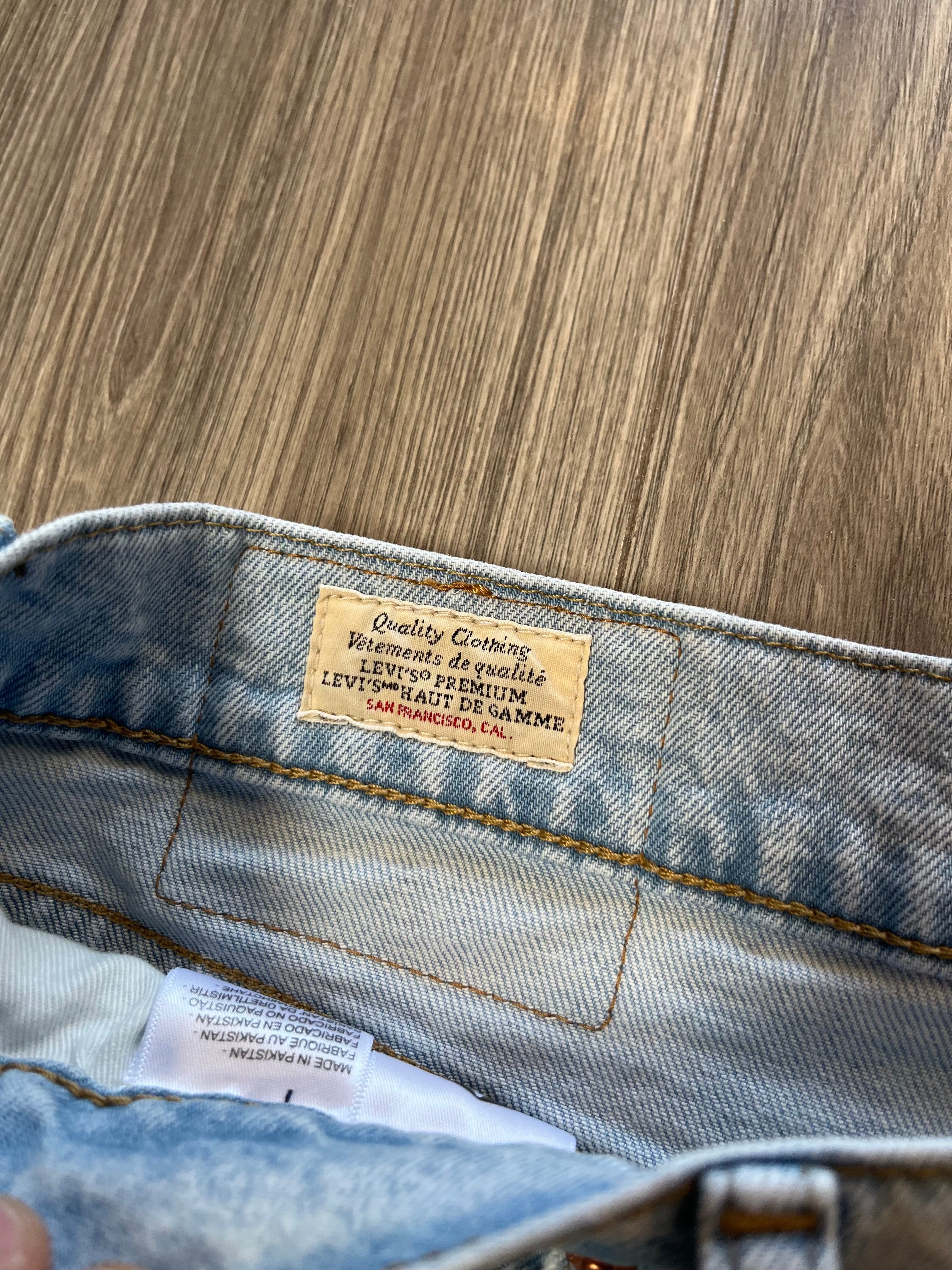 Levi's 541 Light Wash Straight Leg Denim 36
