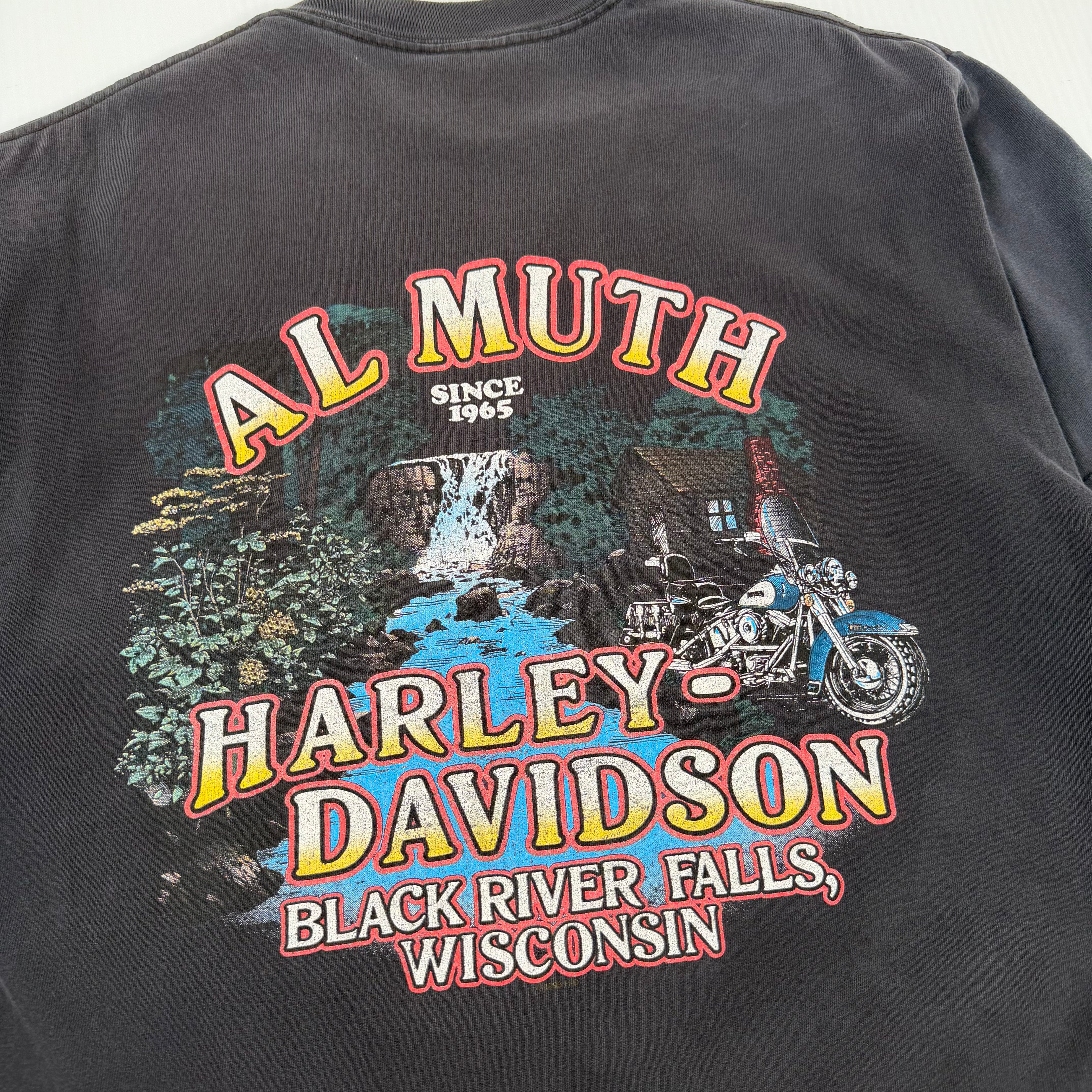 Vintage Harley Davidson Smoke 'Em Tee XL
