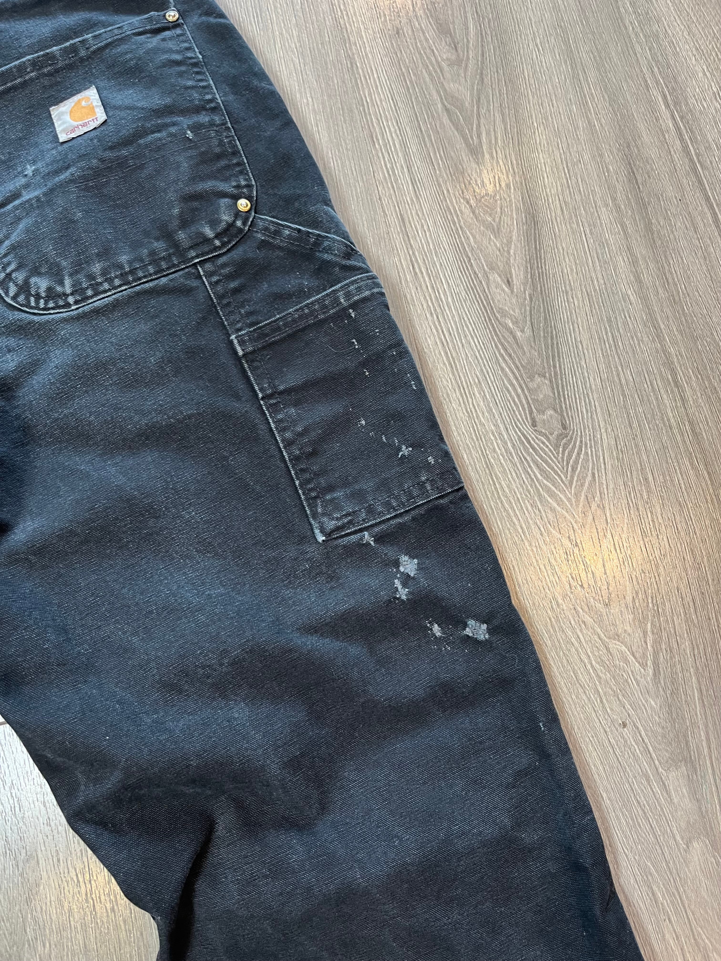 Vintage Carhartt B01 Distressed Double Knee Denim 29