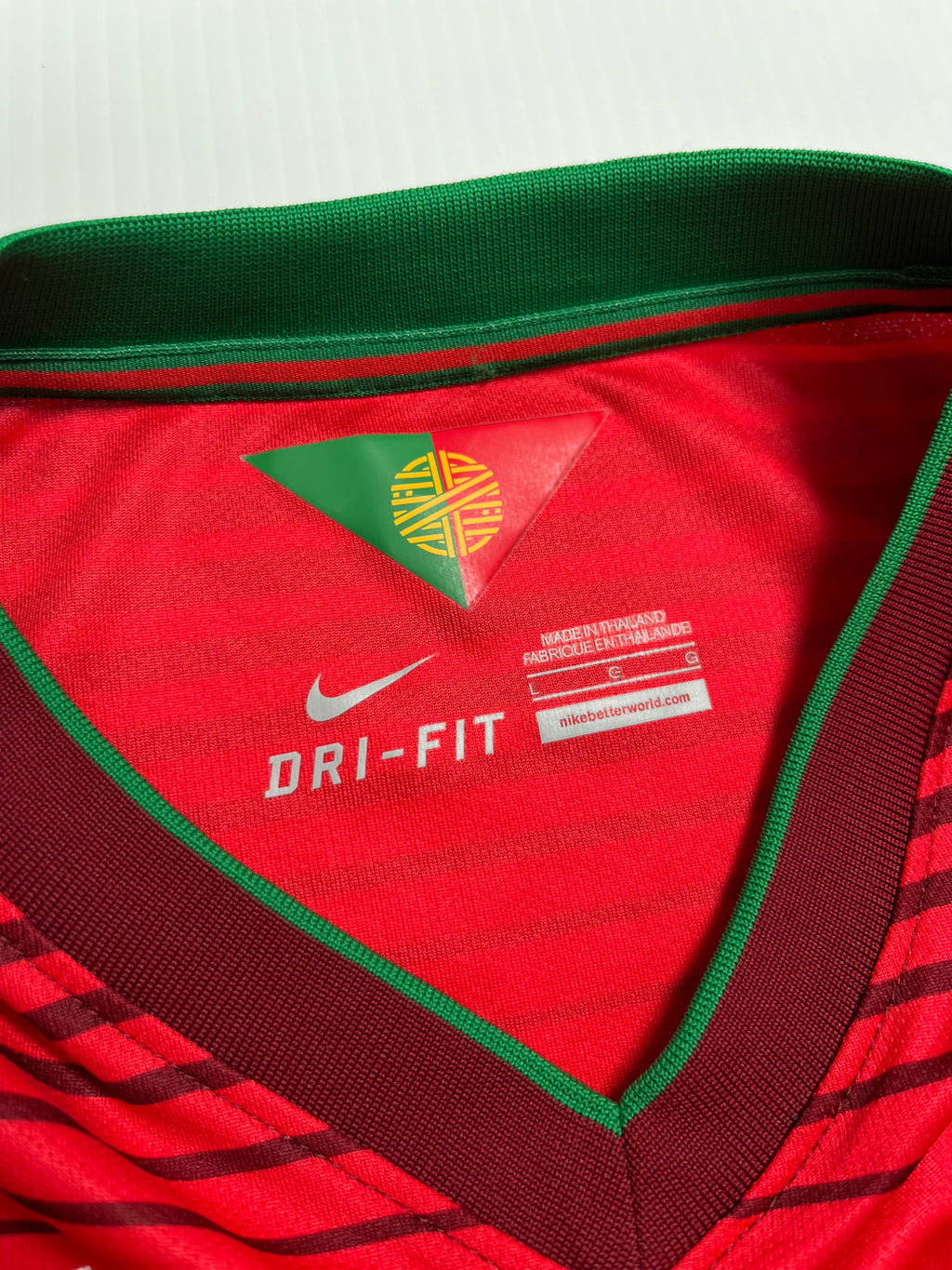 2014 Portugal Nike Home Jersey Women's L