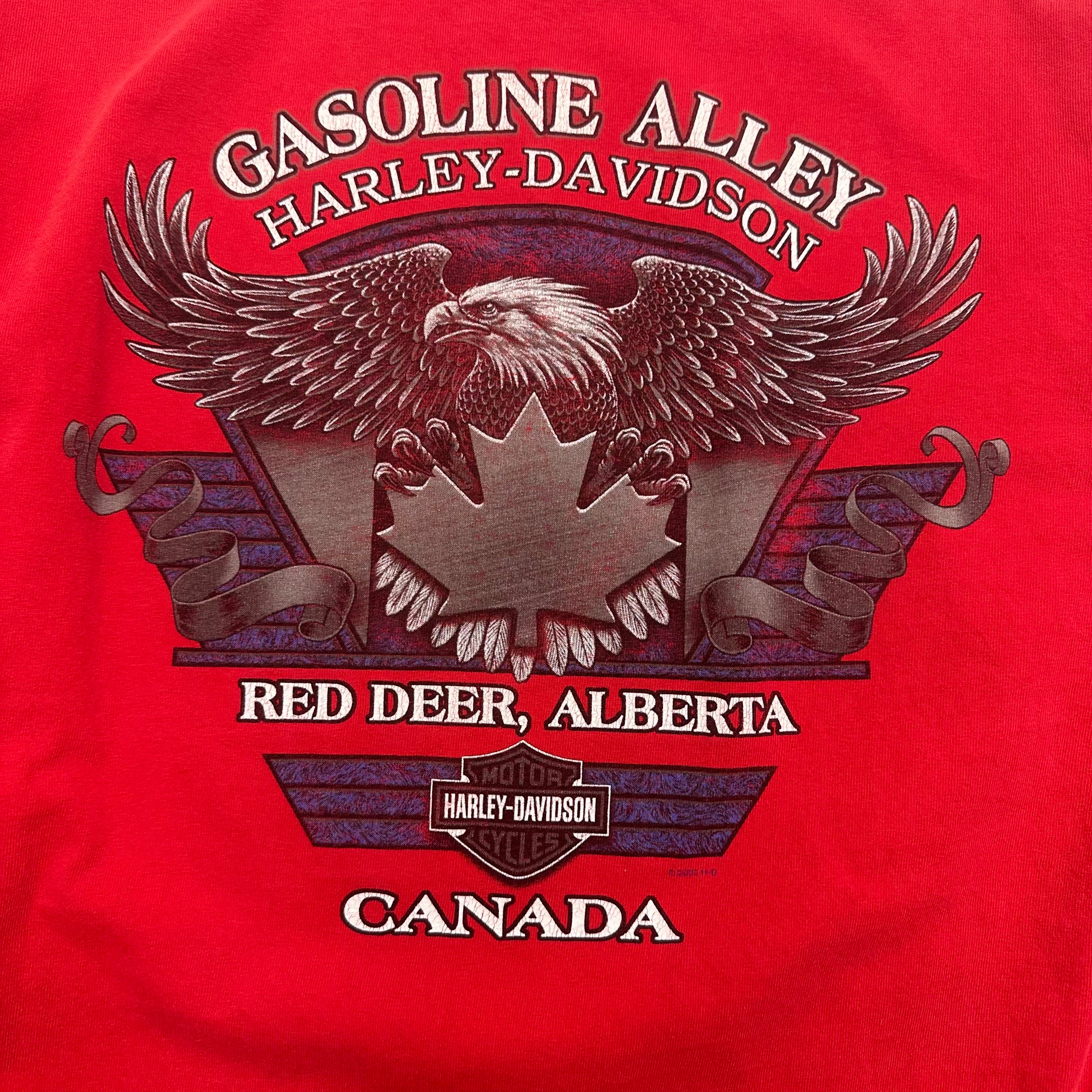 Vintage Harley Davidson Red Deer Alberta Longsleeve M