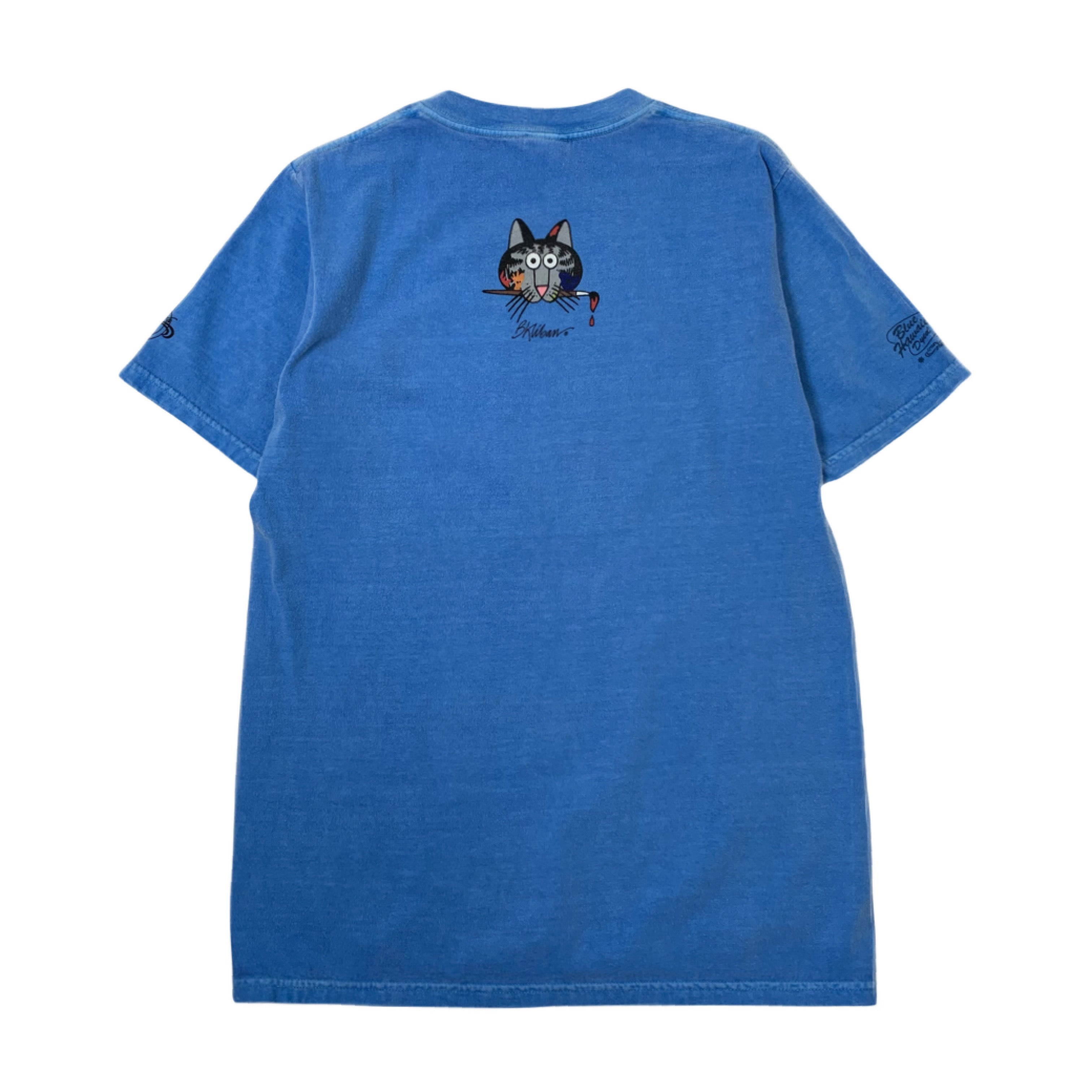Crazy Shirts Hawaii Cat Artist Graphic Tee S