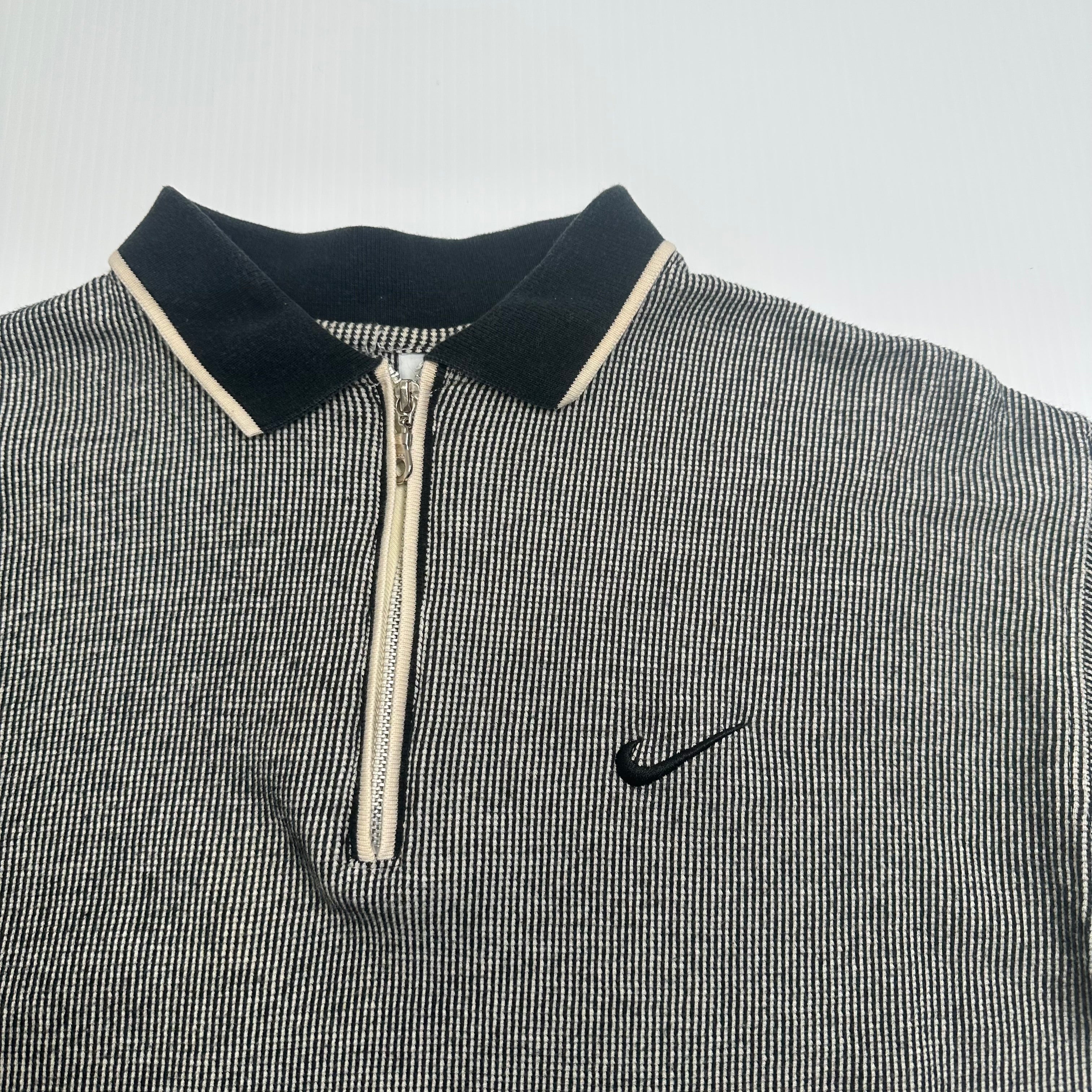 Vintage Nike 1/4 Zip Polo Shirt M