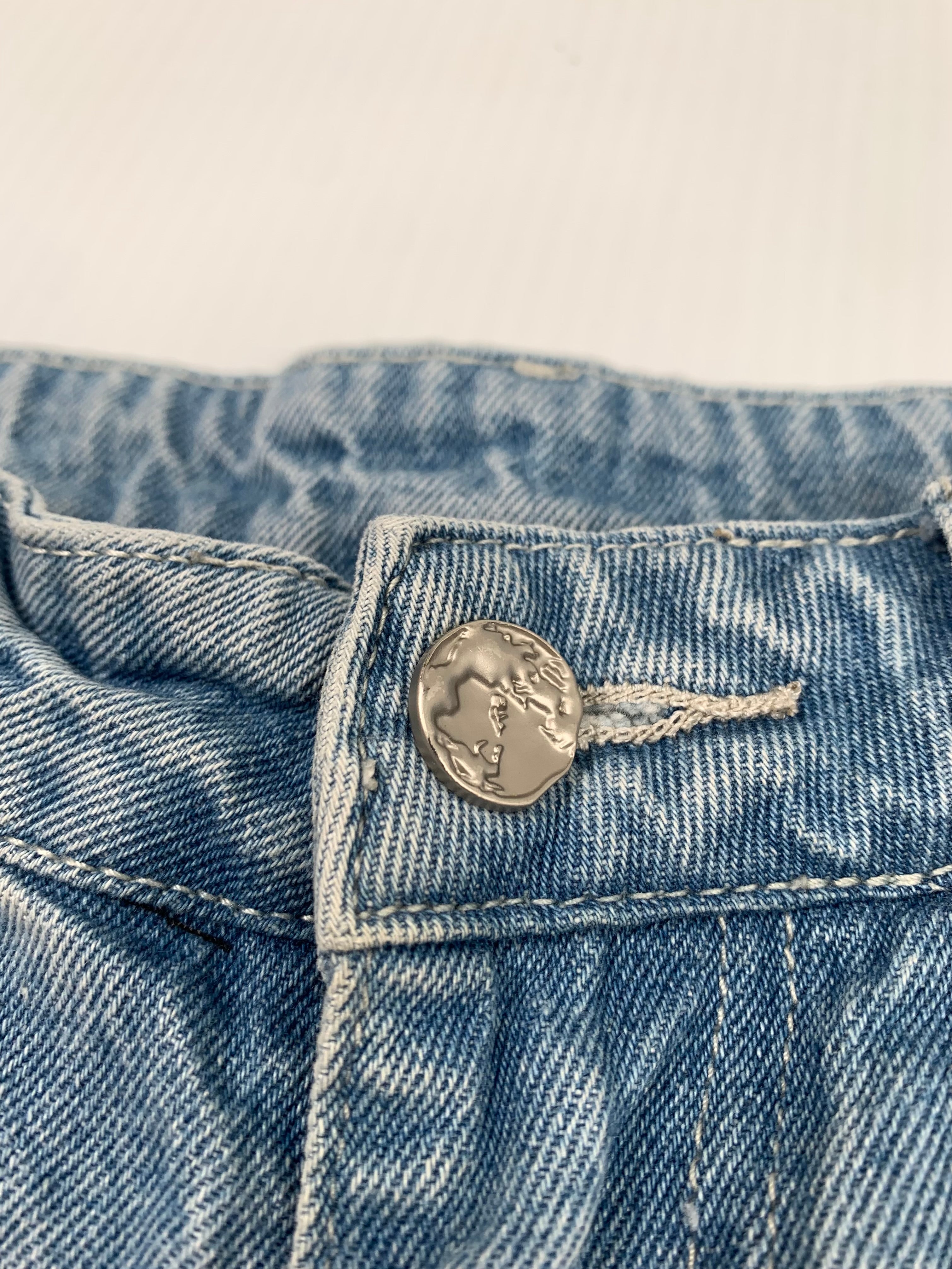 New Wave Baggy Denim Shorts 27