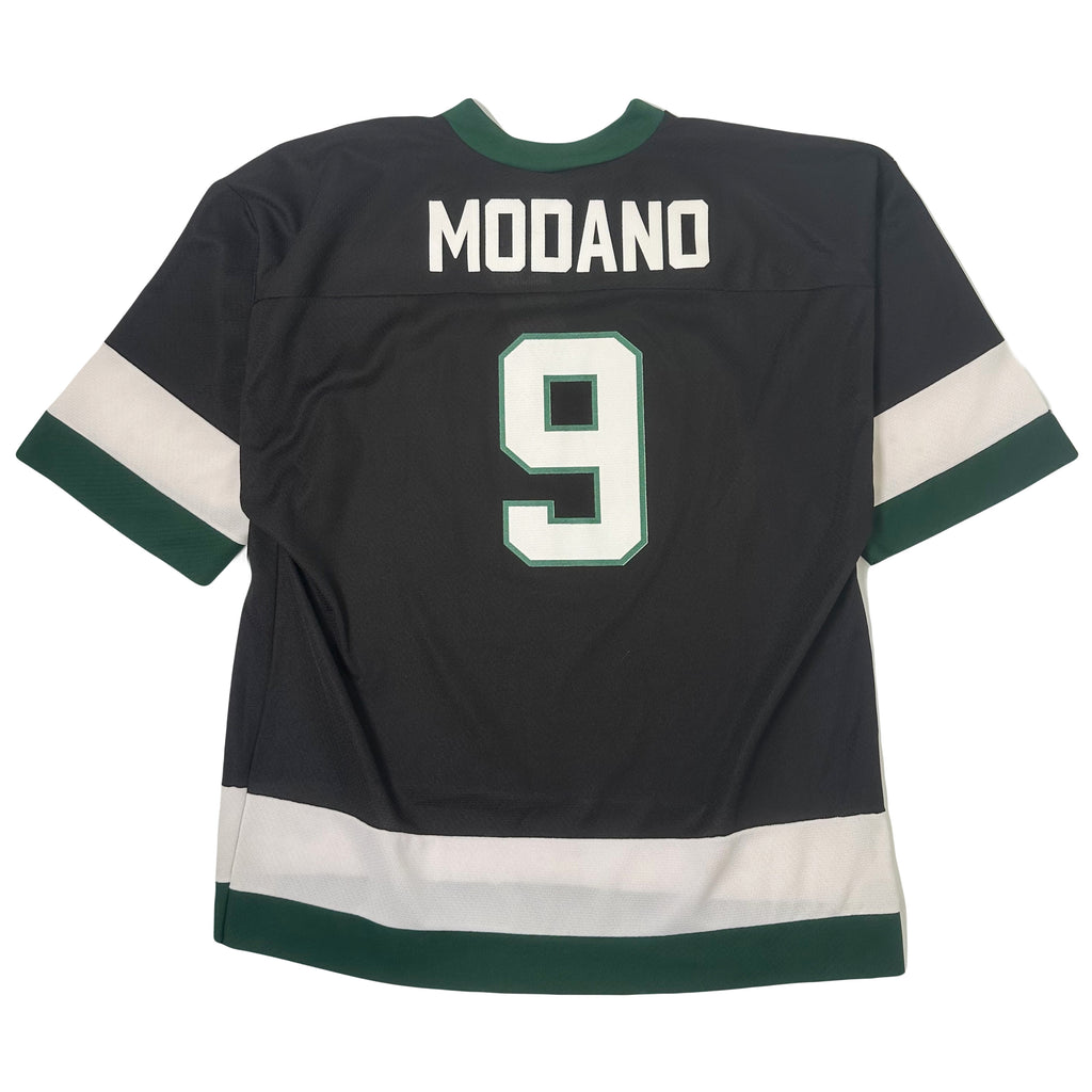 Vintage Logo 7 Dallas Stars Modano #9 Short Sleeve Jersey L