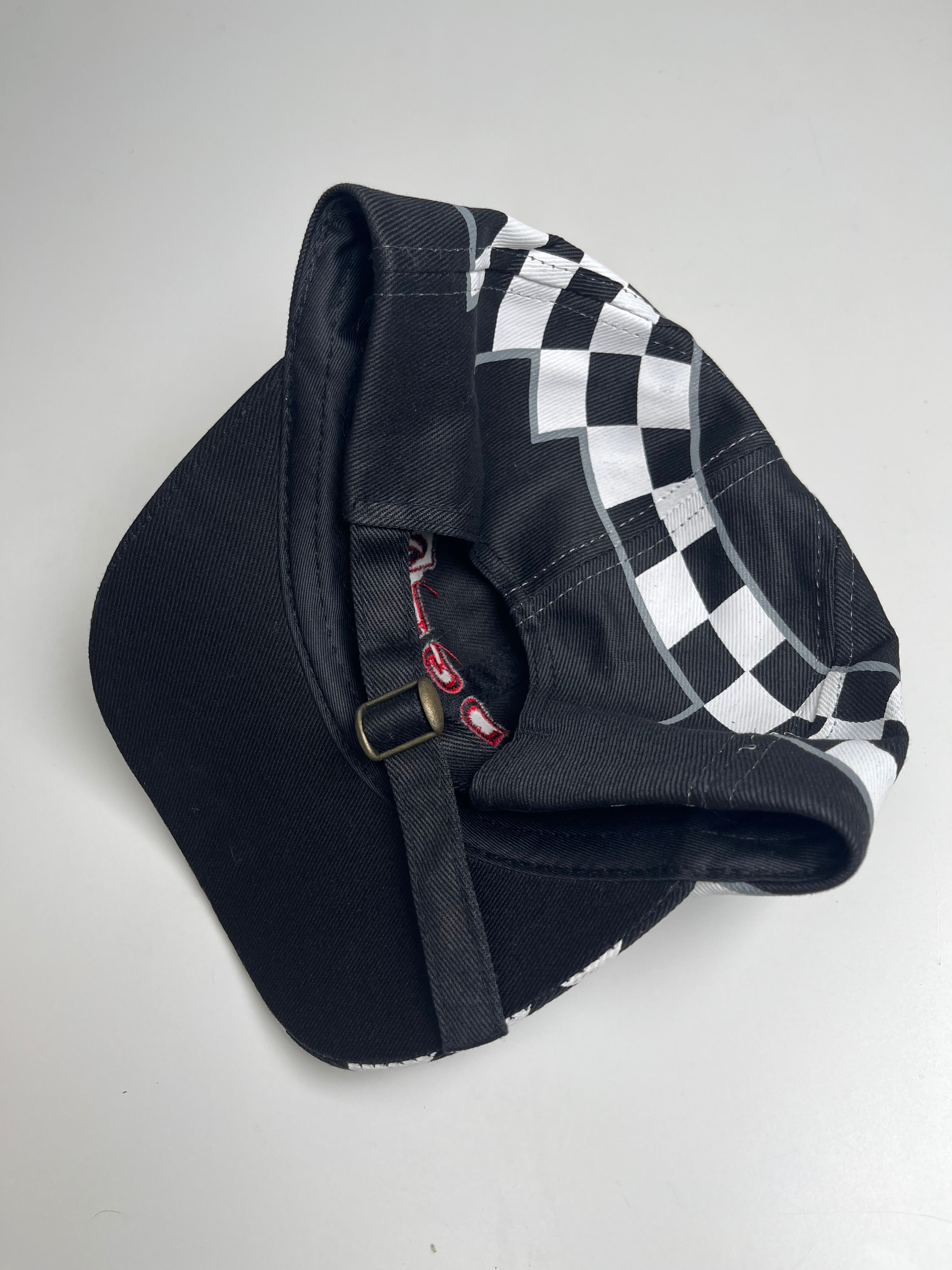 Vintage Dodge Motorsports Checkered Strapback Hat