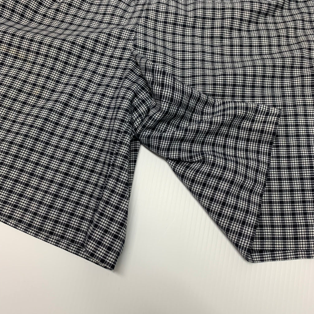 Vintage High Waisted Plaid Shorts 27W